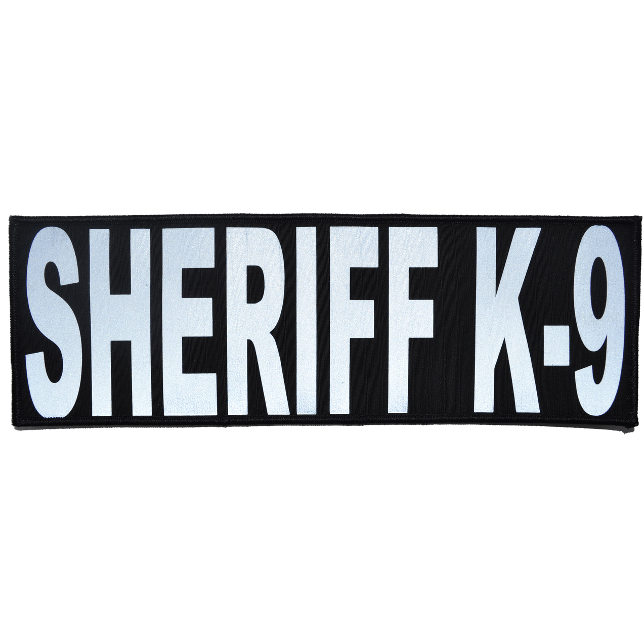 Reflective Sheriff K-9 Patch - 4inch x 12inch