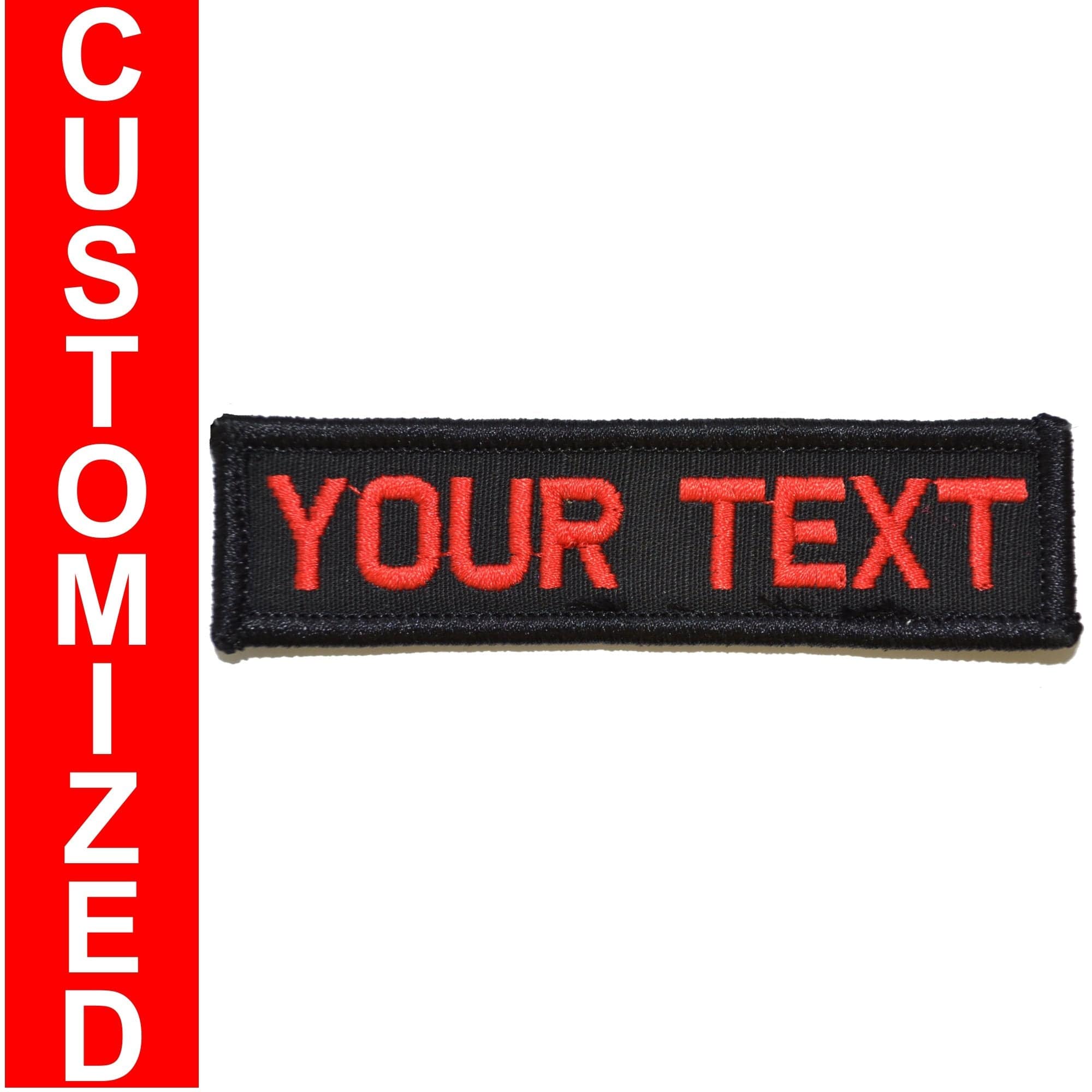 Custom Text Patch - 1x3.75