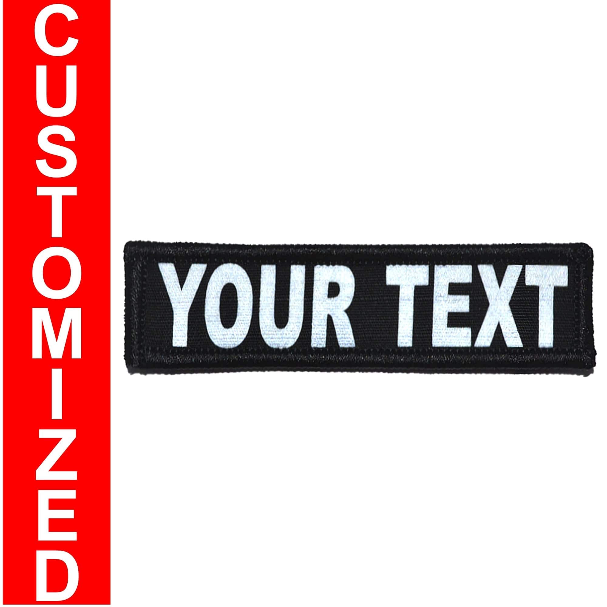 Custom Reflective Patch - 1x3.75