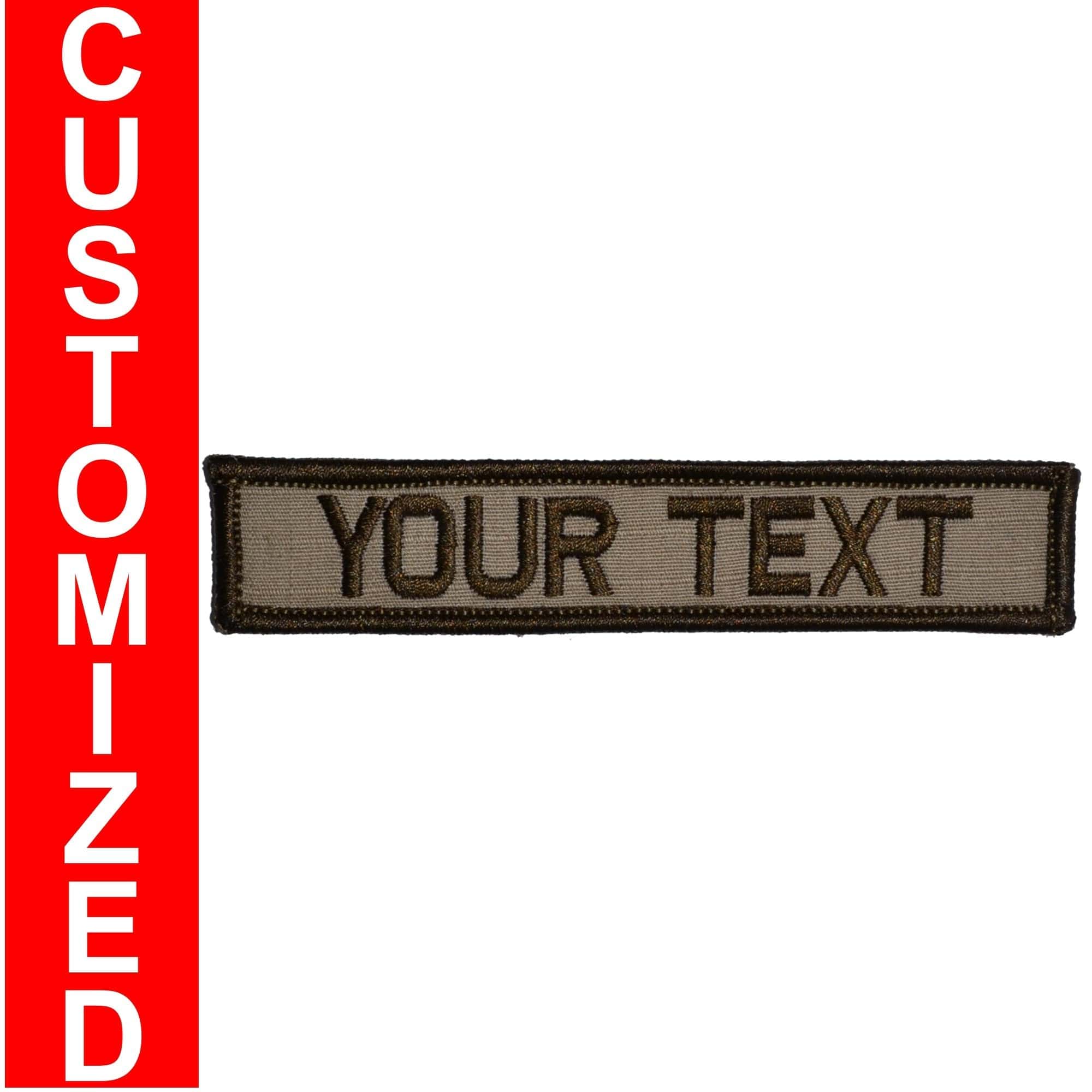 Custom Text Patch - 1x5