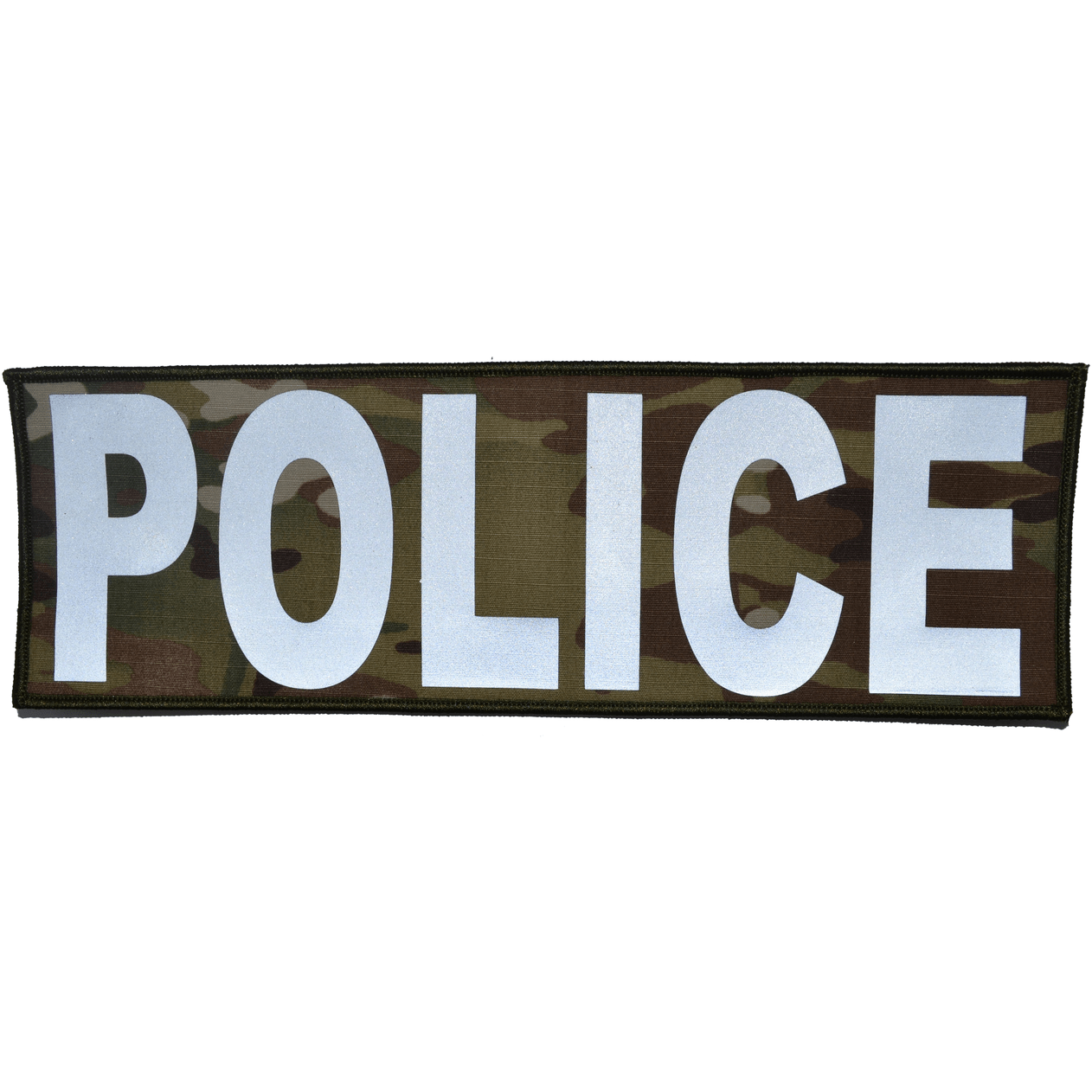 Reflective POLICE Patch - 4inch x 12inch