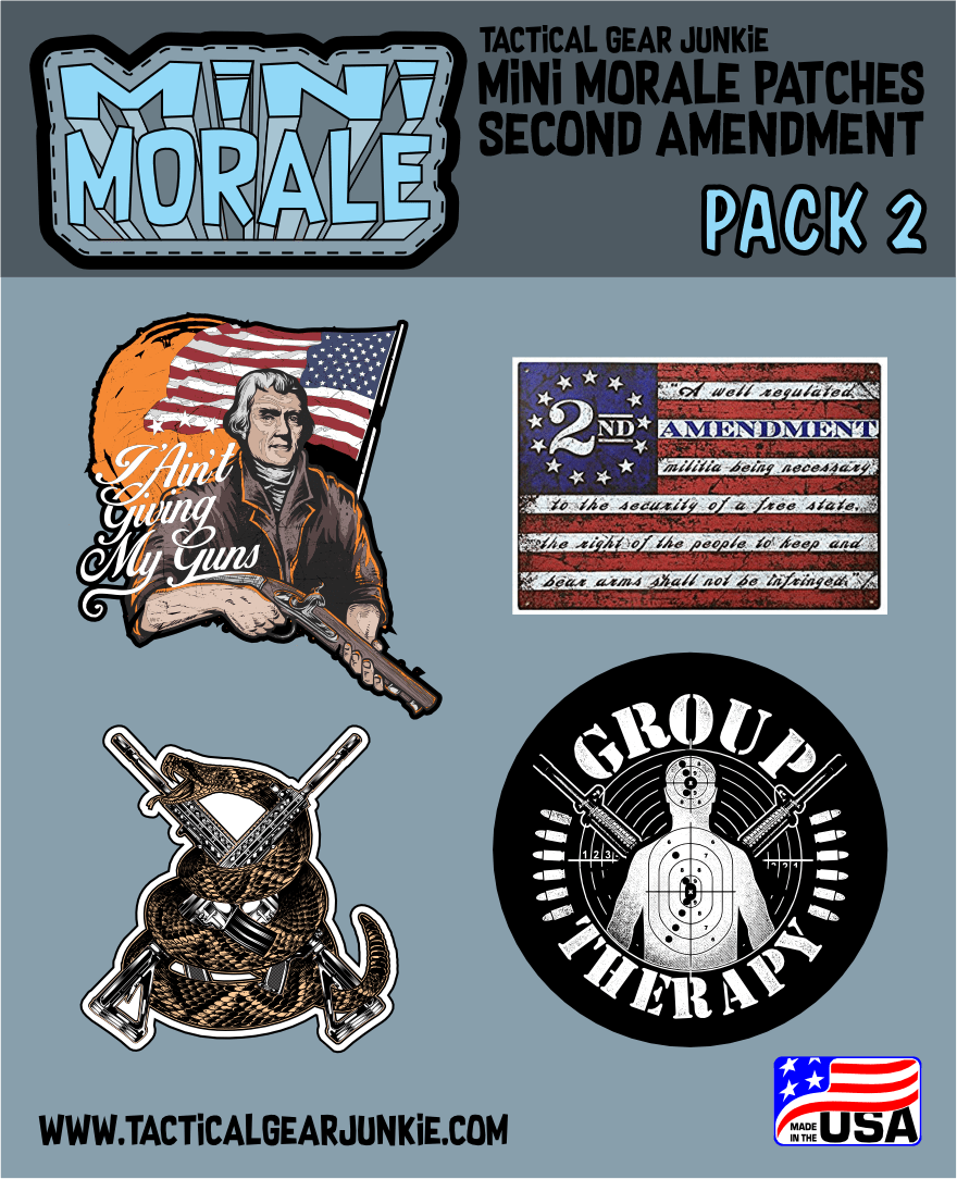 Mini Morale - Second Amendment Patch Pack 2