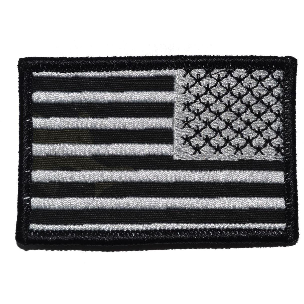 MultiCam BLACK USA Flag Patch 2x3