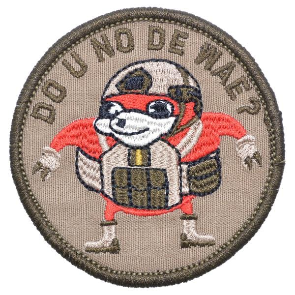 Ugandan Knuckles "Do you Know De Wae" 2ndLt Combat Knuck Patch - 3 inch Round Patch