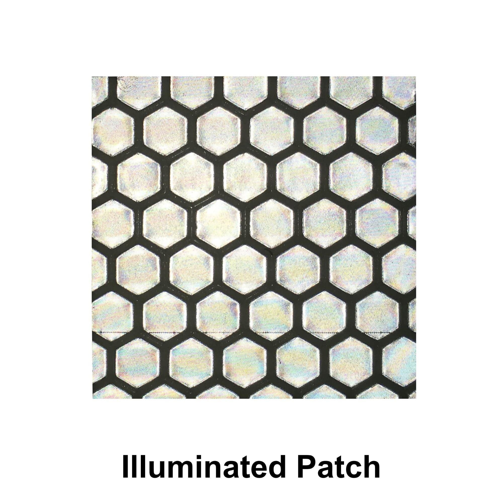 CyFlect® Honeycomb Reflective Glow Panel - 2x2 Patch