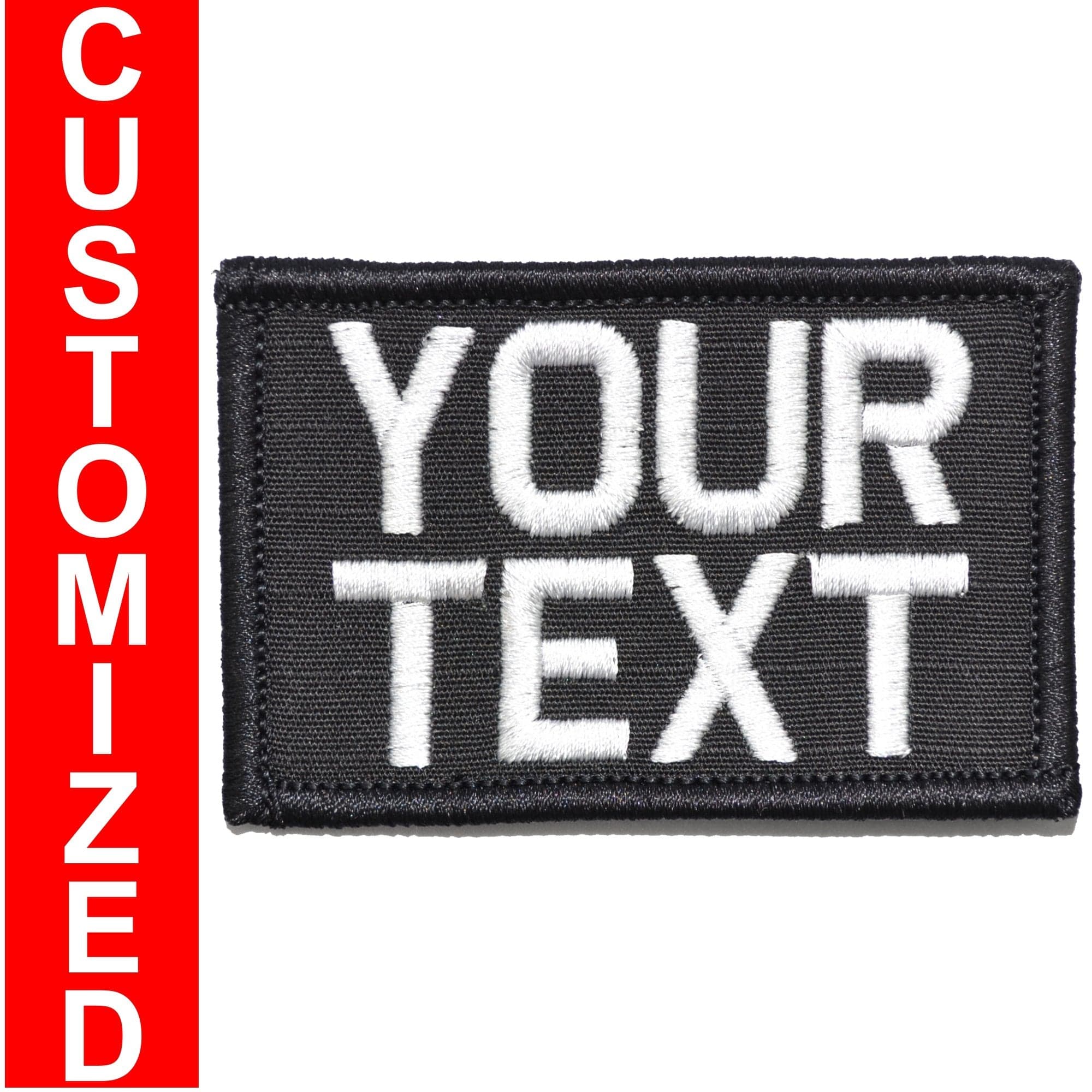 Custom Text Patch - 2x3