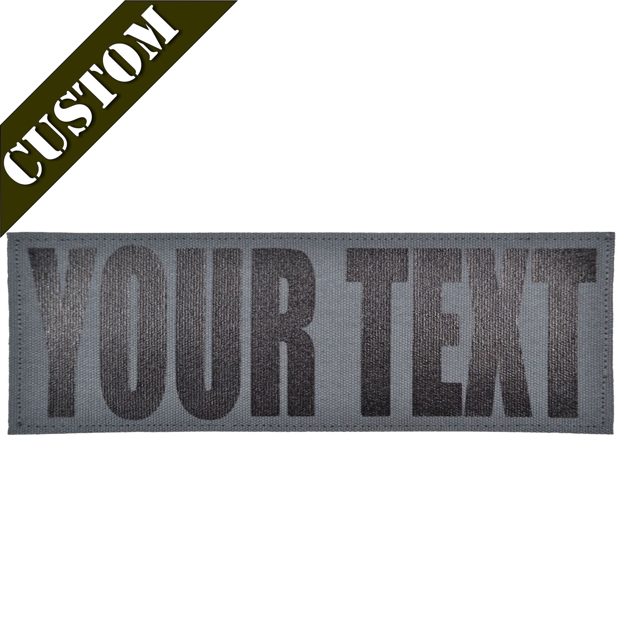 Custom Heat Press Vinyl - 2x6 CORDURA® Patch