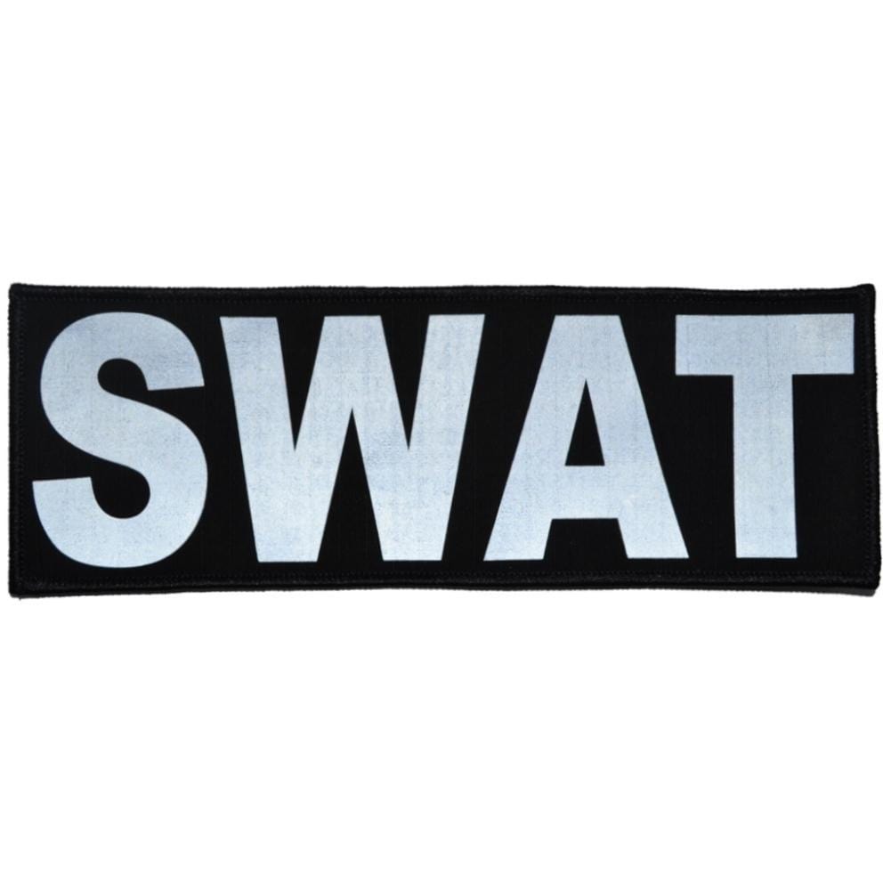 Reflective SWAT Patch - 3inch x 9inch