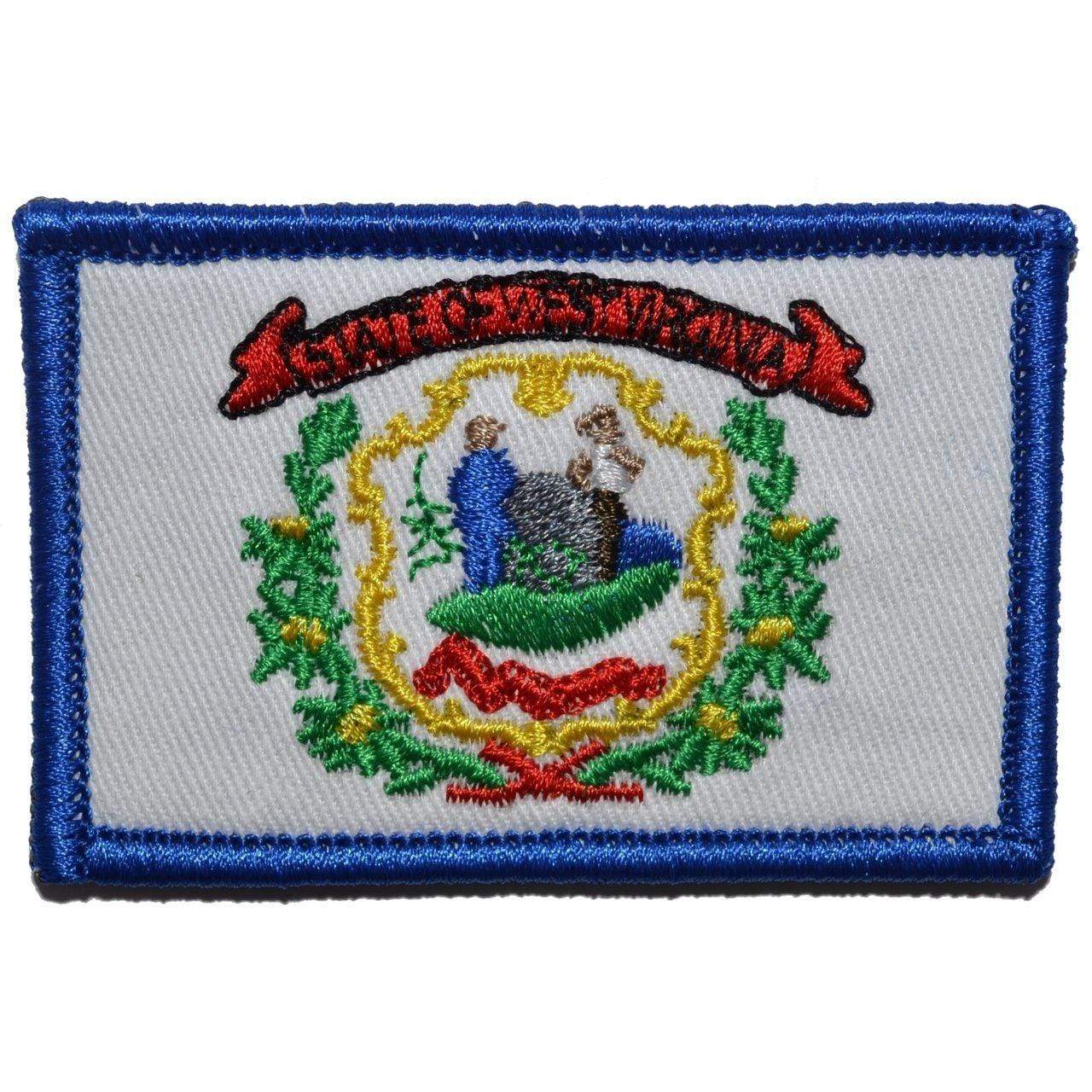 Tactical Gear Junkie Patches Full Color West Virginia State Flag - 2x3 Patch