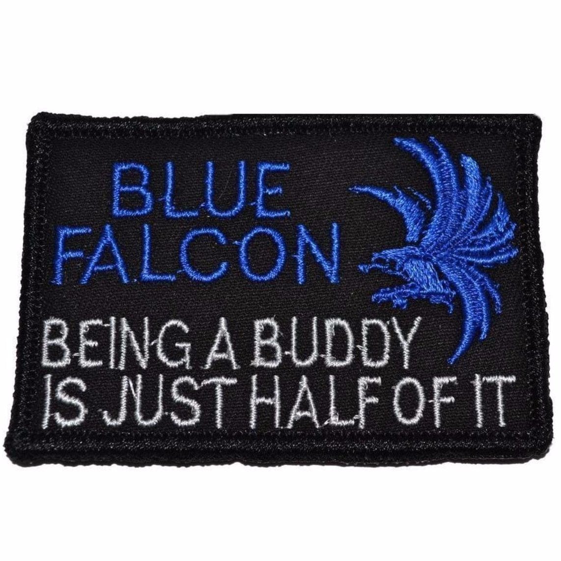 Blue Falcon 2x3 Patch