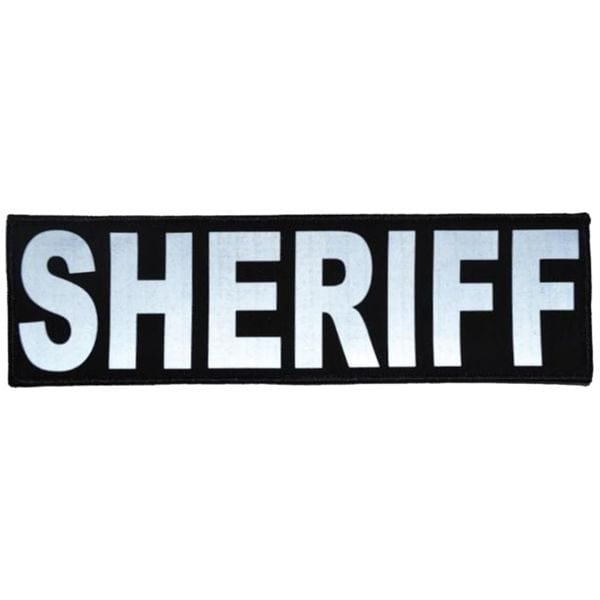 Sheriff Reflective - 3x10 Patch