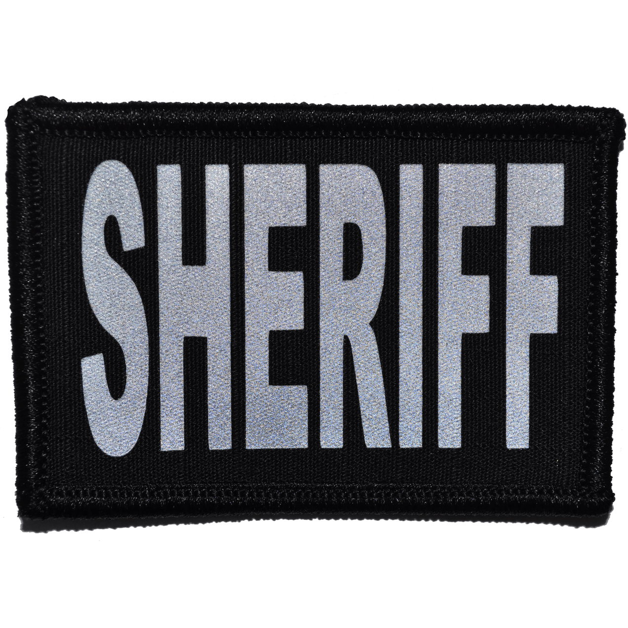 Reflective Sheriff Patch - 2inch x 3inch