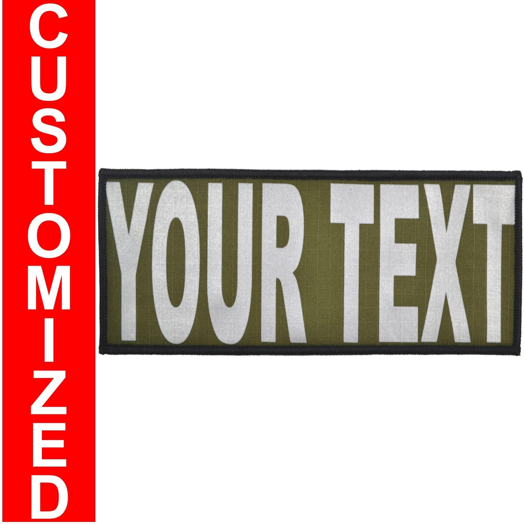 Custom Reflective Patch - 4x9