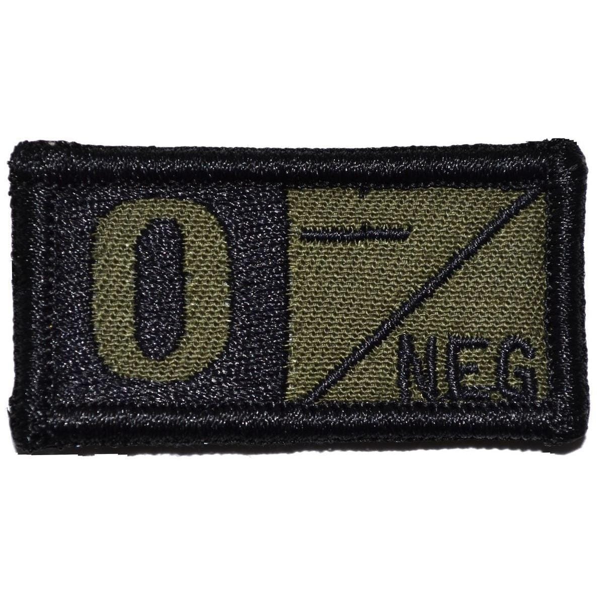 1x2 Blood Type Military / Patch (All Blood Types)