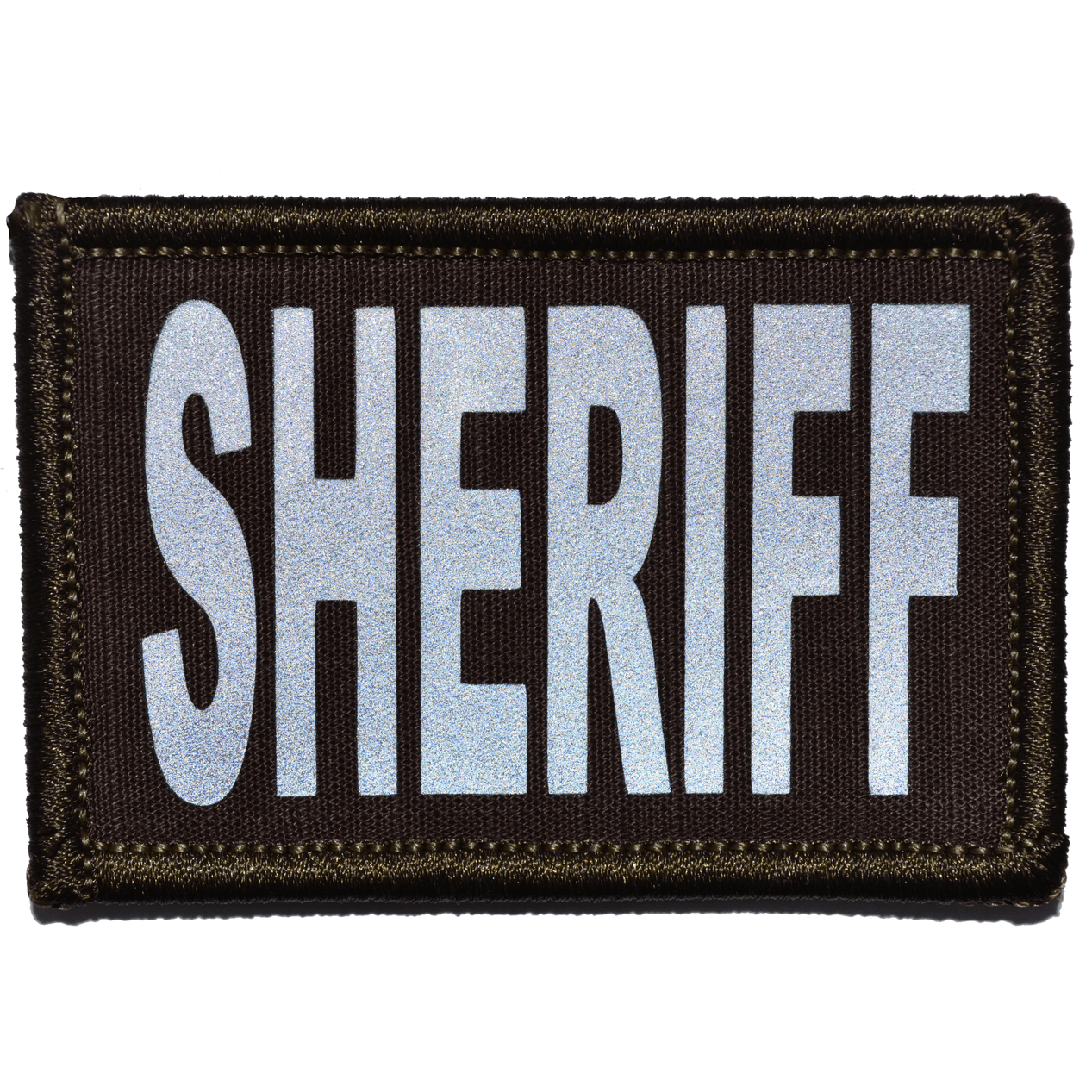 Reflective Sheriff Patch - 2inch x 3inch