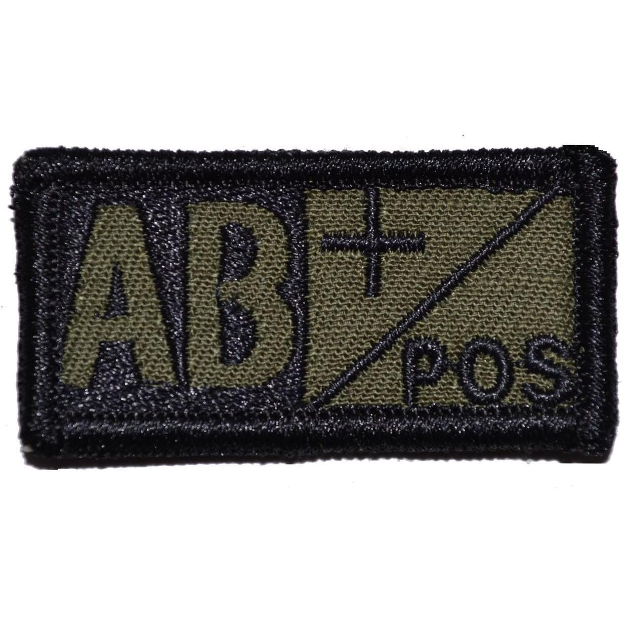 1x2 Blood Type Military / Patch (All Blood Types)