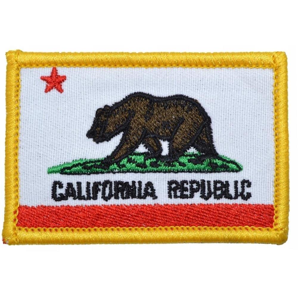 Tactical Gear Junkie Patches Full Color California Republic State Flag - 2x3 Patch