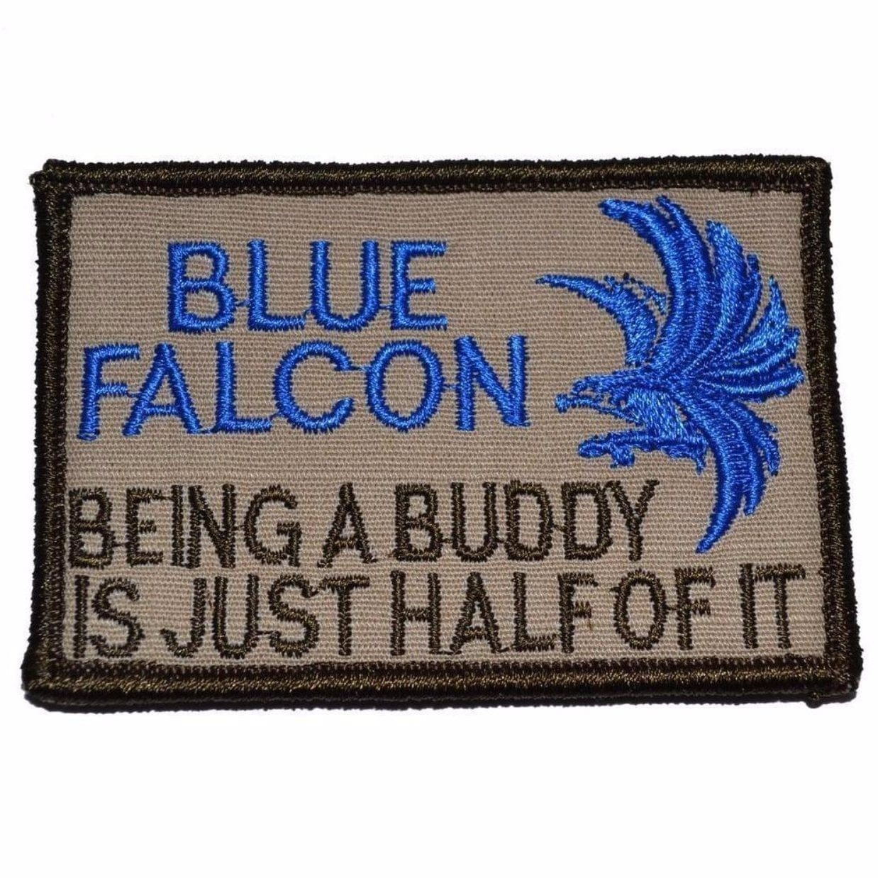 Blue Falcon 2x3 Patch