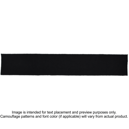 Nylon/Cotton Webbing Custom Name Tape - Black