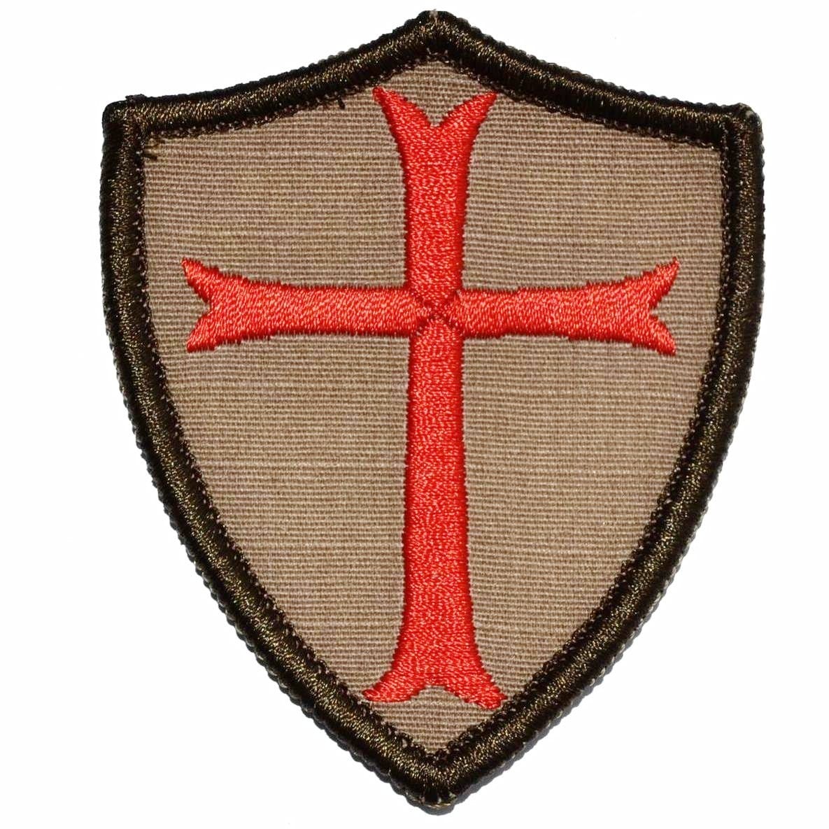 Knights Templar - 2.5x3 Shield Patch