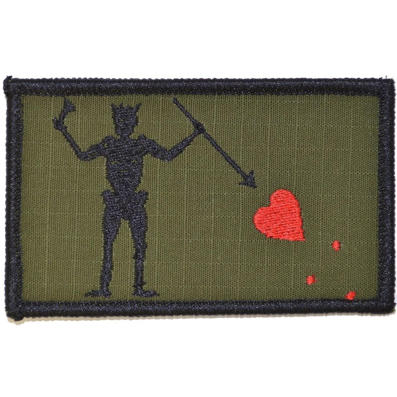 Edward Teach Blackbeard Pirate Flag  -  3.75x2.25 Patch