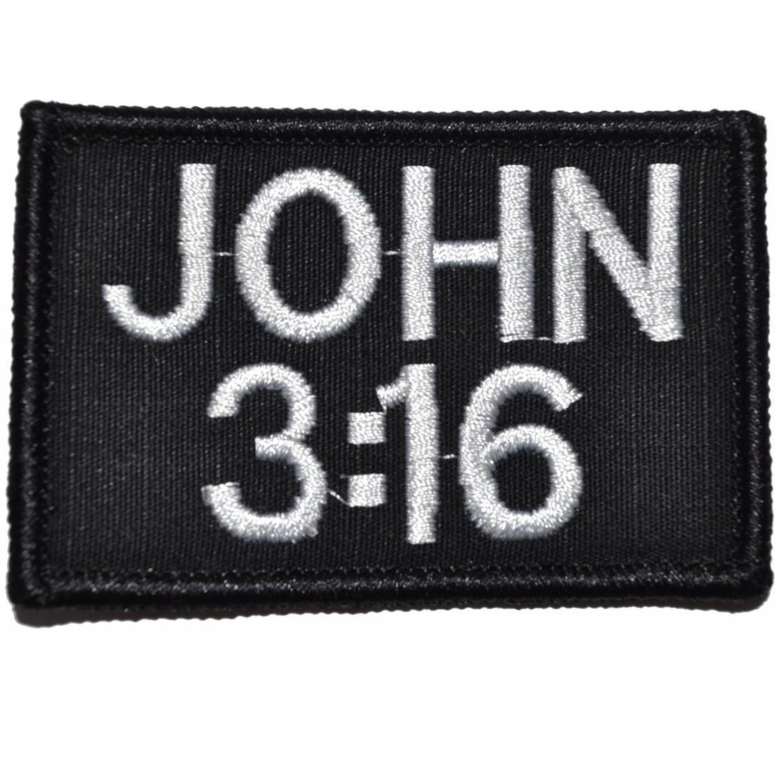 John 3:16 2x3 Bible Patch