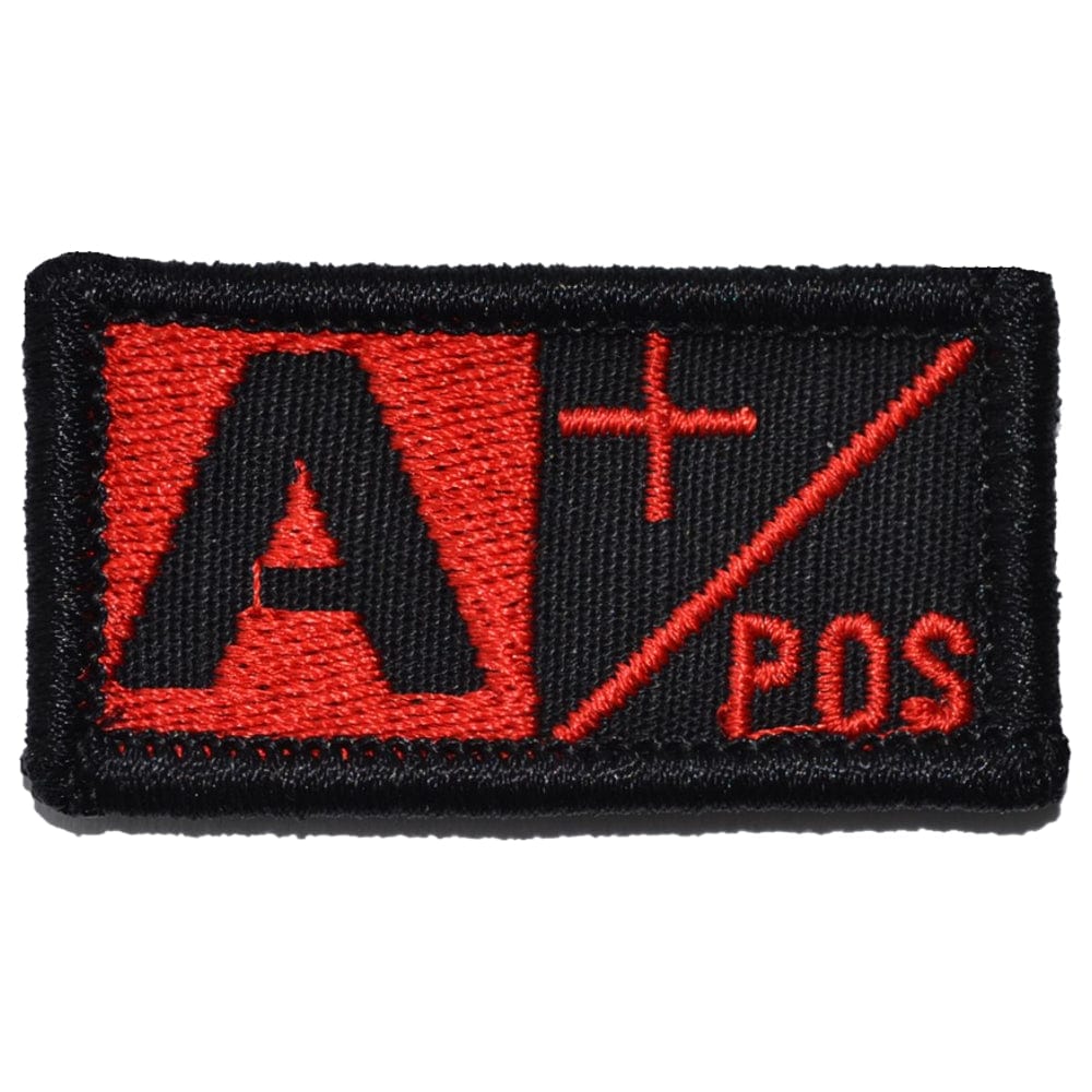 Blood Type A POS - 1x2 Patch