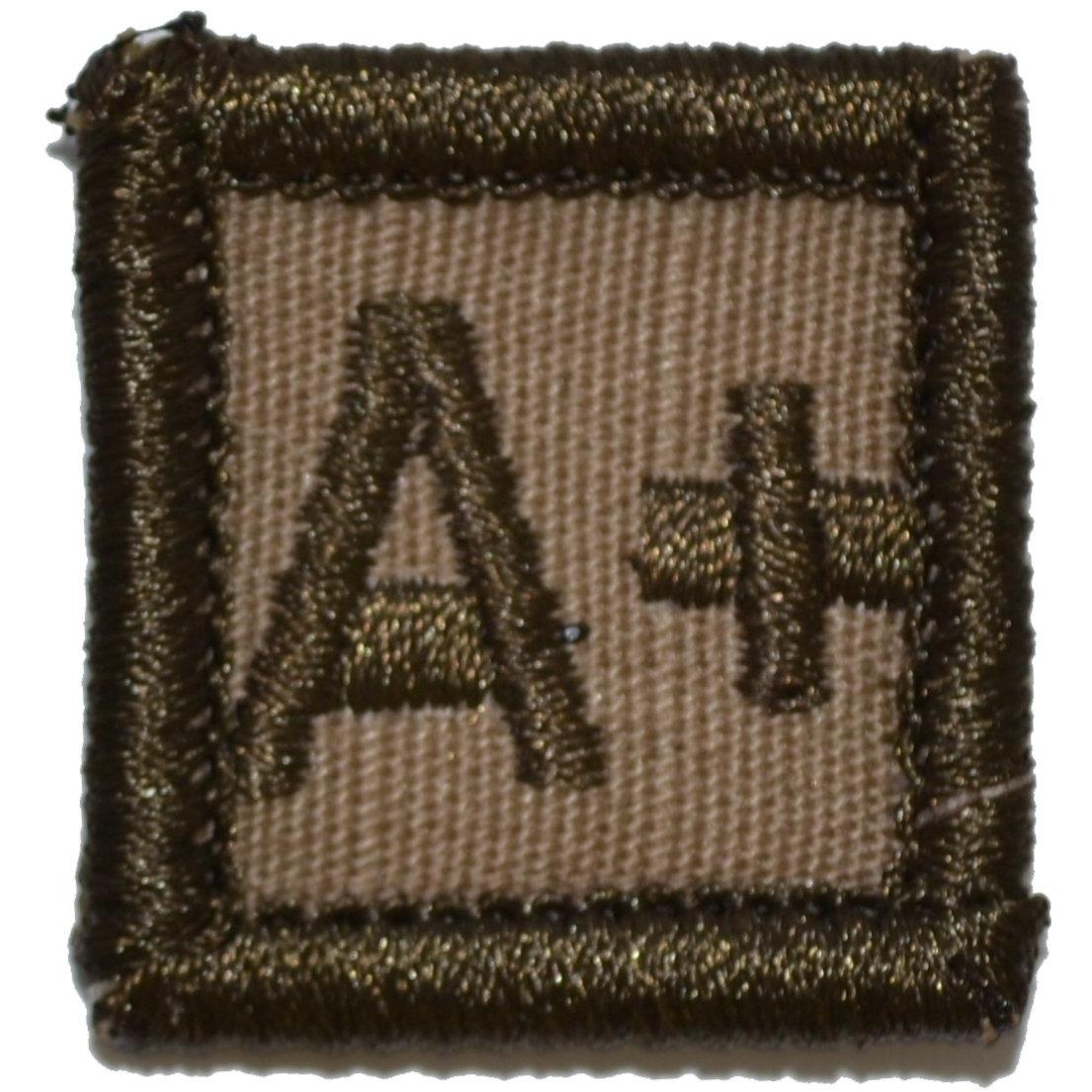 1x1 Blood Type Military / Patch (All Blood Types)