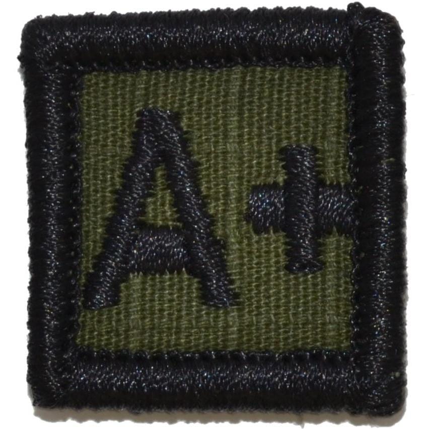 1x1 Blood Type Military / Patch (All Blood Types)