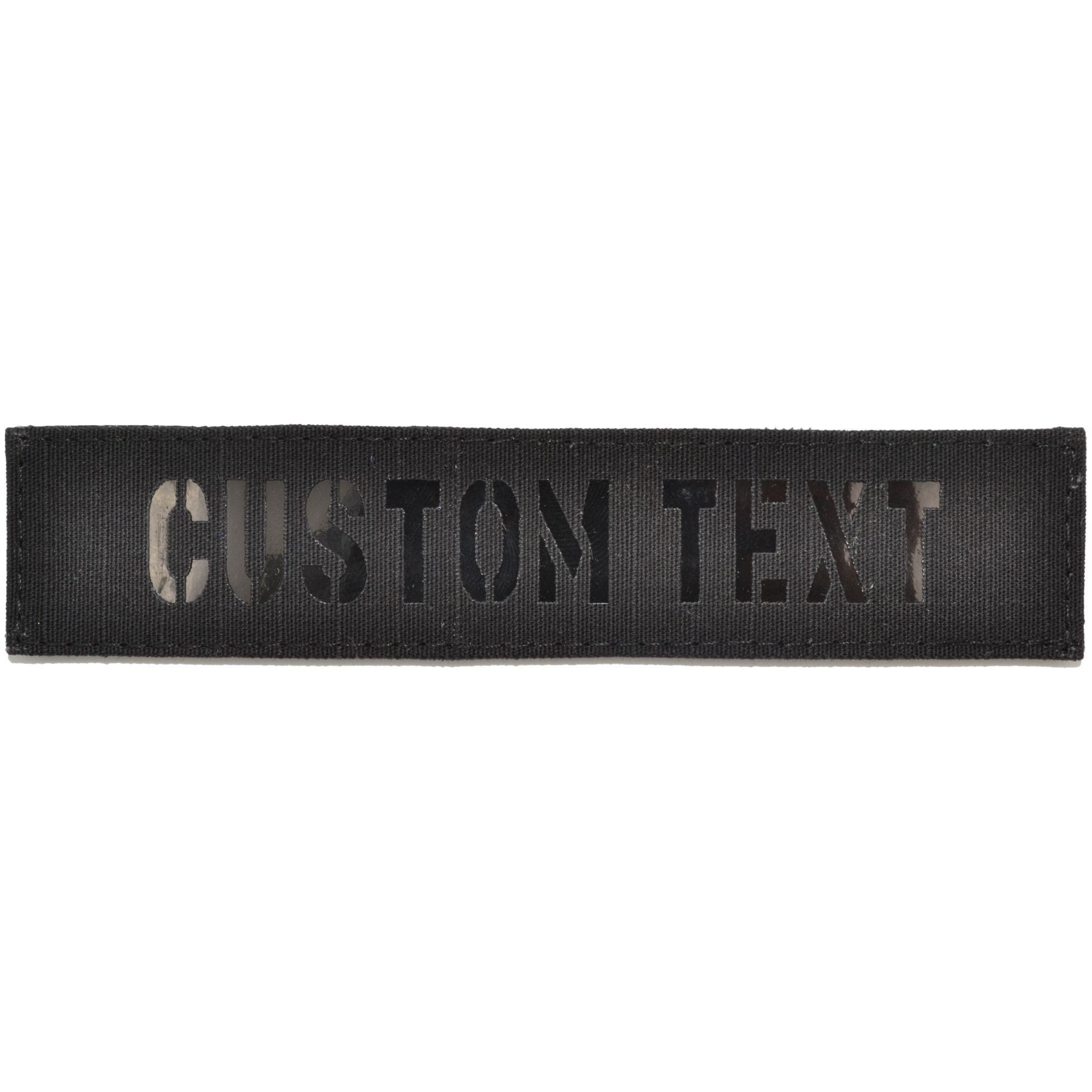 Custom Text Laser Cut Reflective Nametape - 1x5 Patch