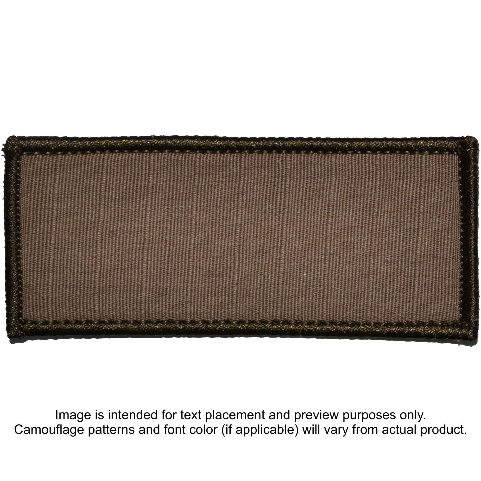 Custom Plate Carrier Text Patch - 4x9