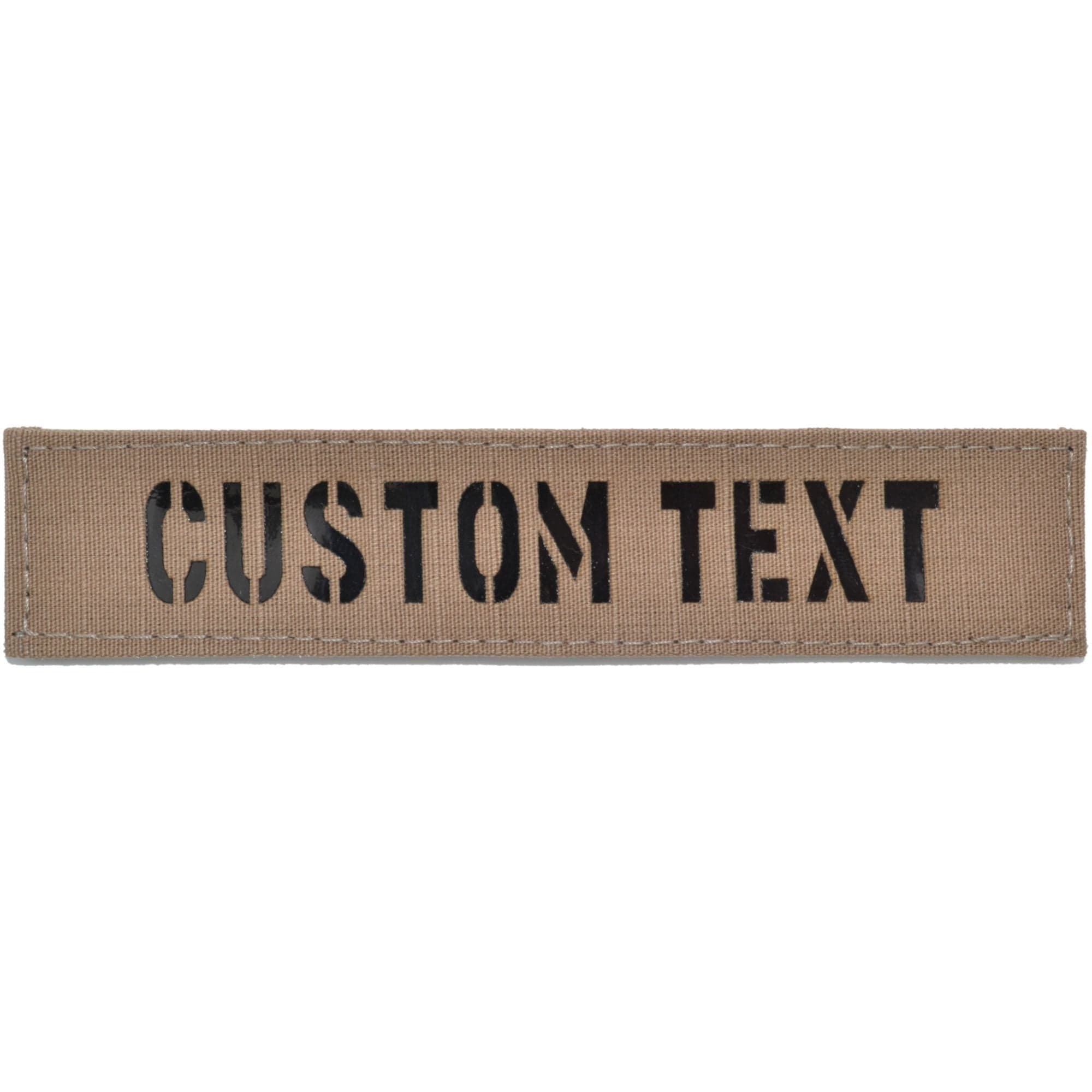 Custom Text Laser Cut Reflective Nametape - 1x5 Patch