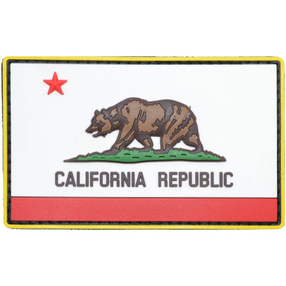 Tactical Gear Junkie Patches California Republic State Flag - 2x3 PVC Patch - Full Color