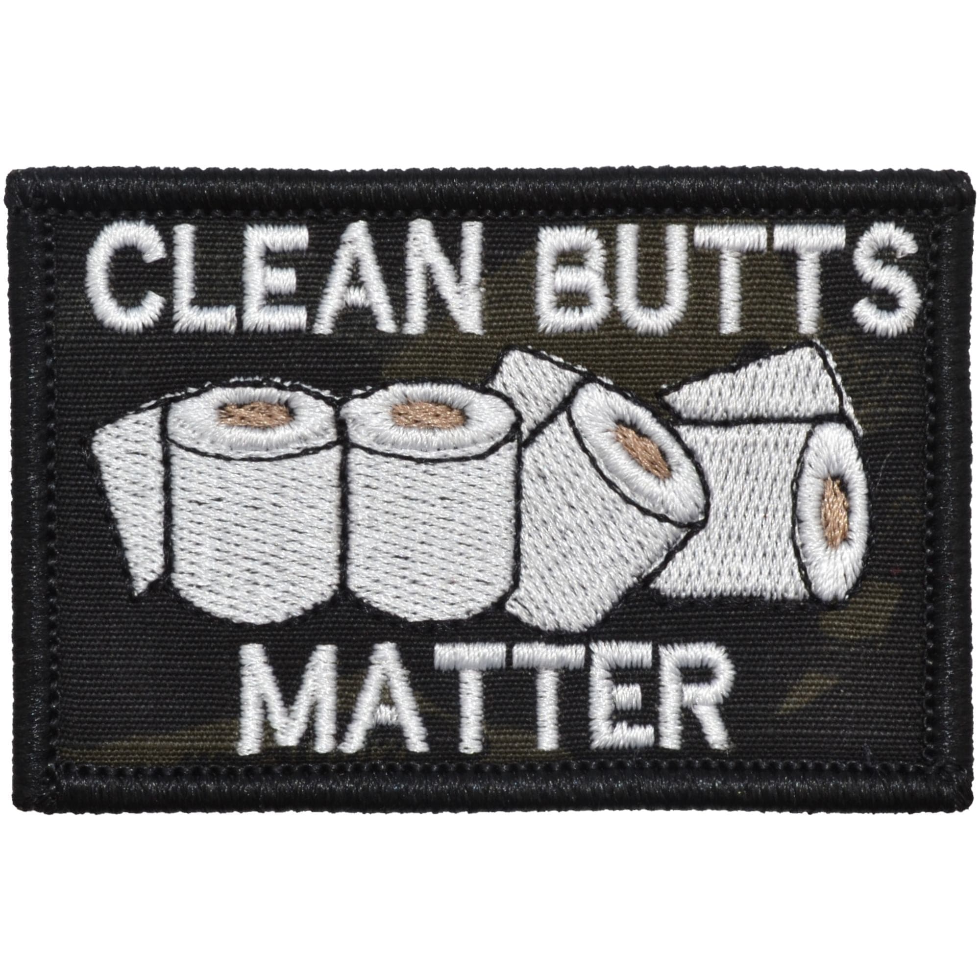 Clean Butts Matter - 2x3 Patch