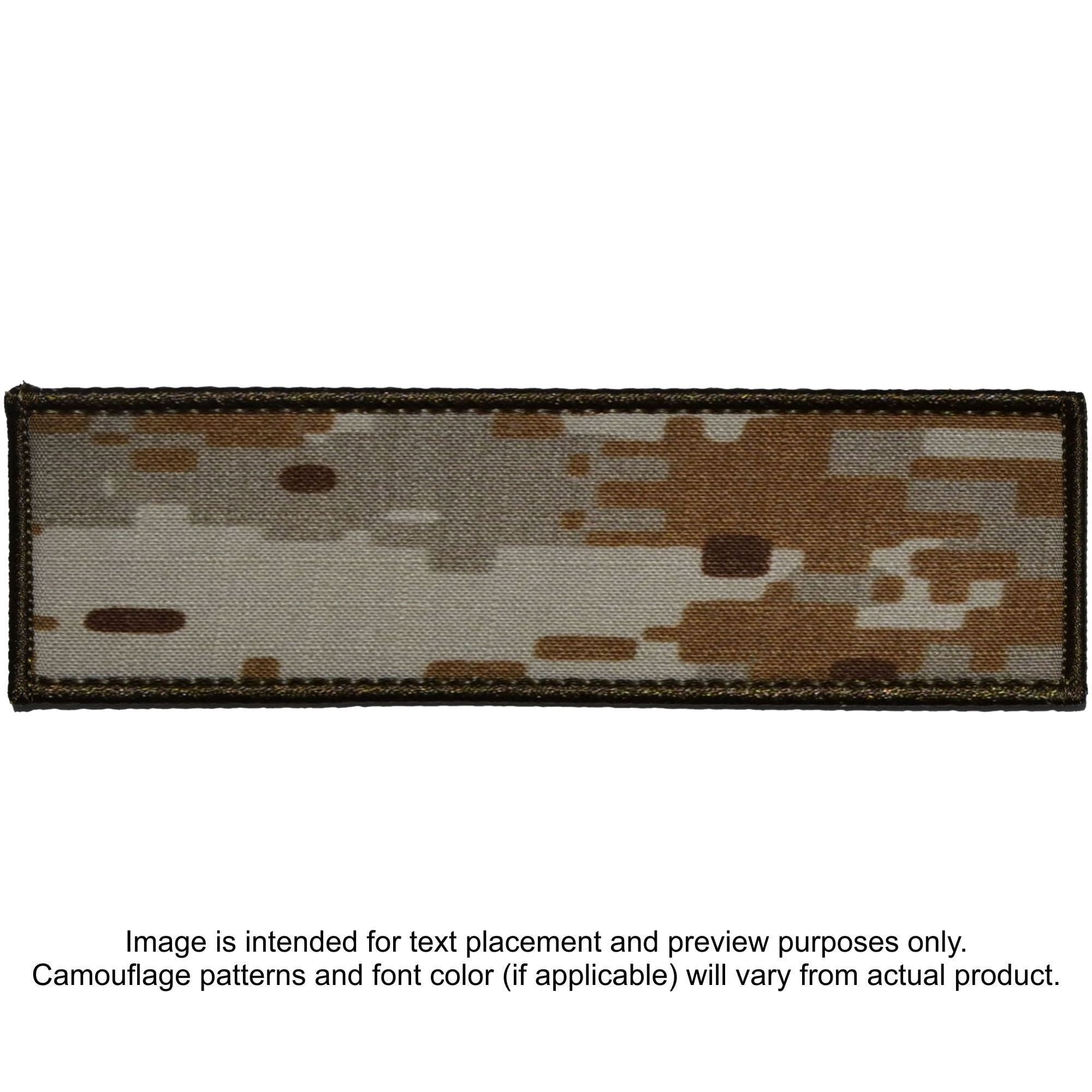 Custom Plate Carrier Text Patch - 3x10