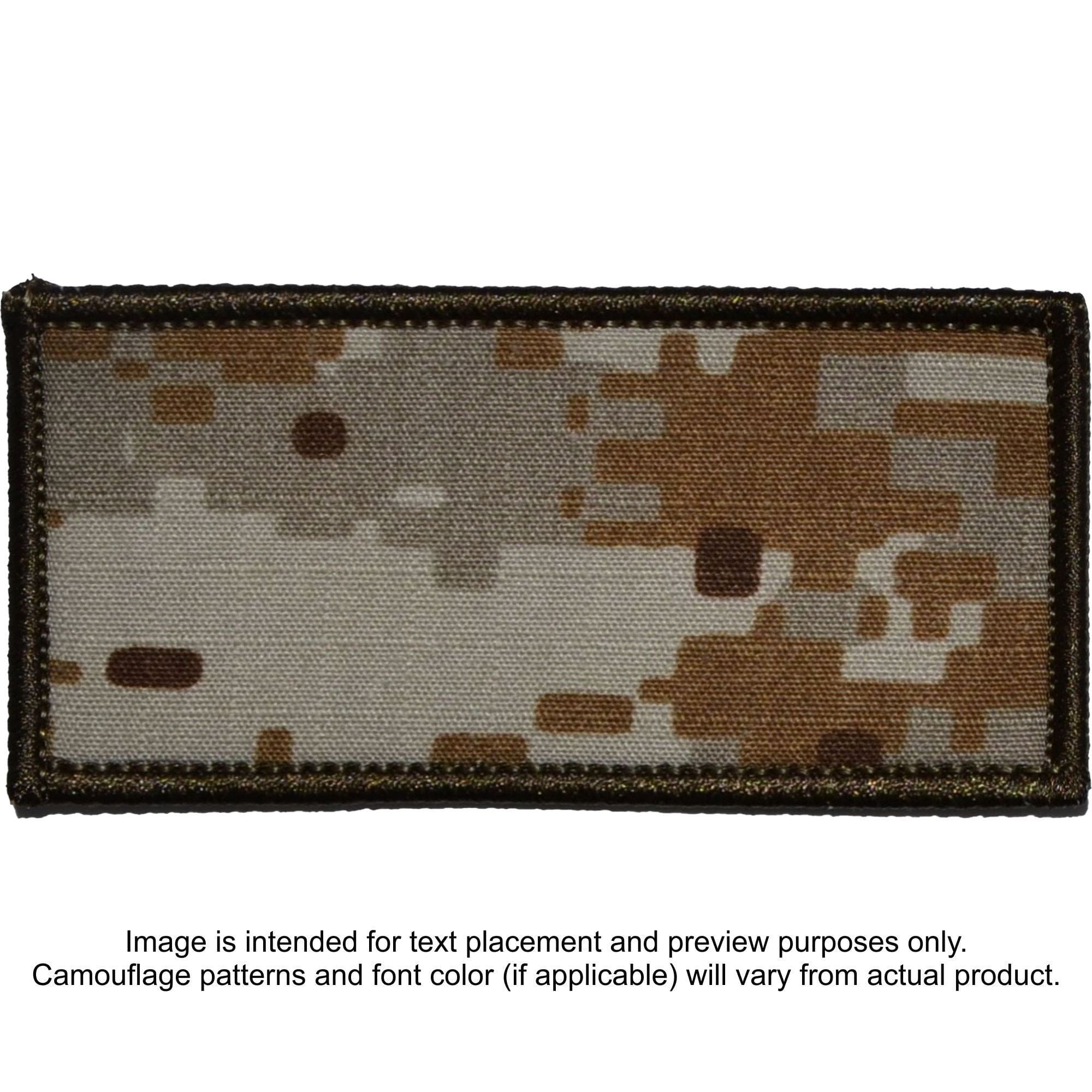 Custom Plate Carrier Text Patch - 4x8