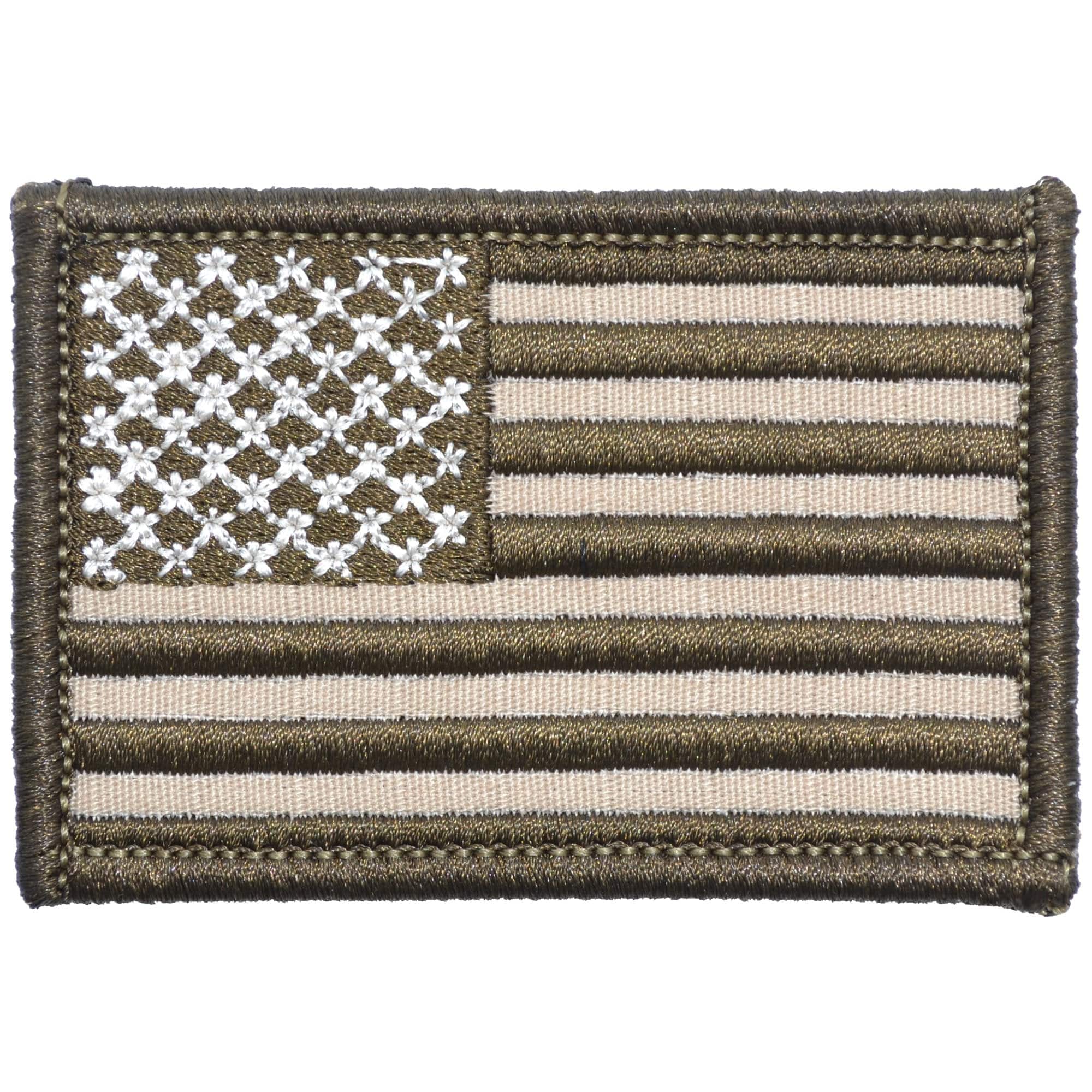 Desert Sand USA Flag - 2x3 Patch