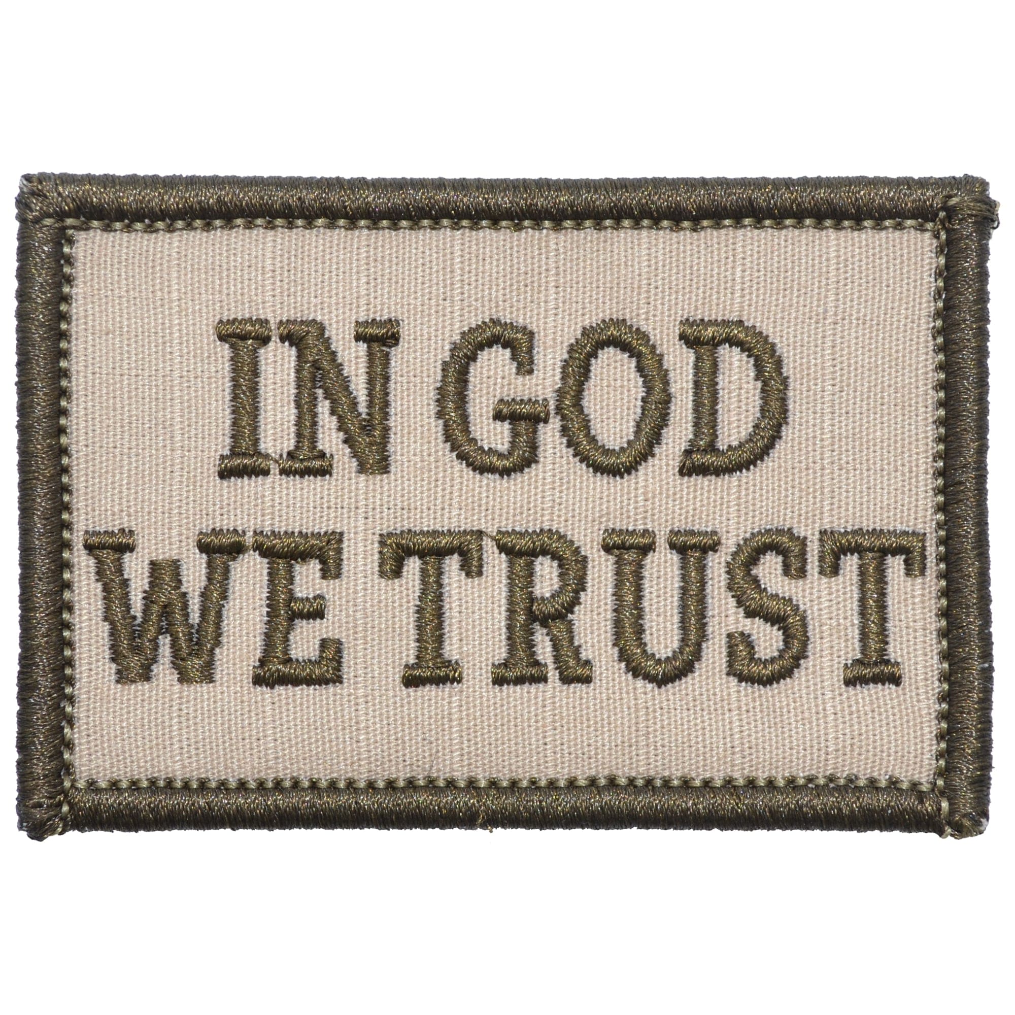 In God We Trust - 2x3 Patch