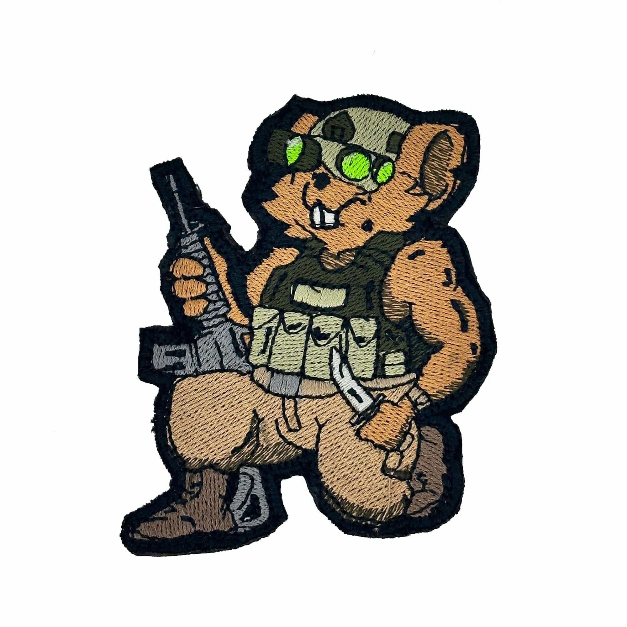 Tactical Groundhog - 3.25 inch Patch