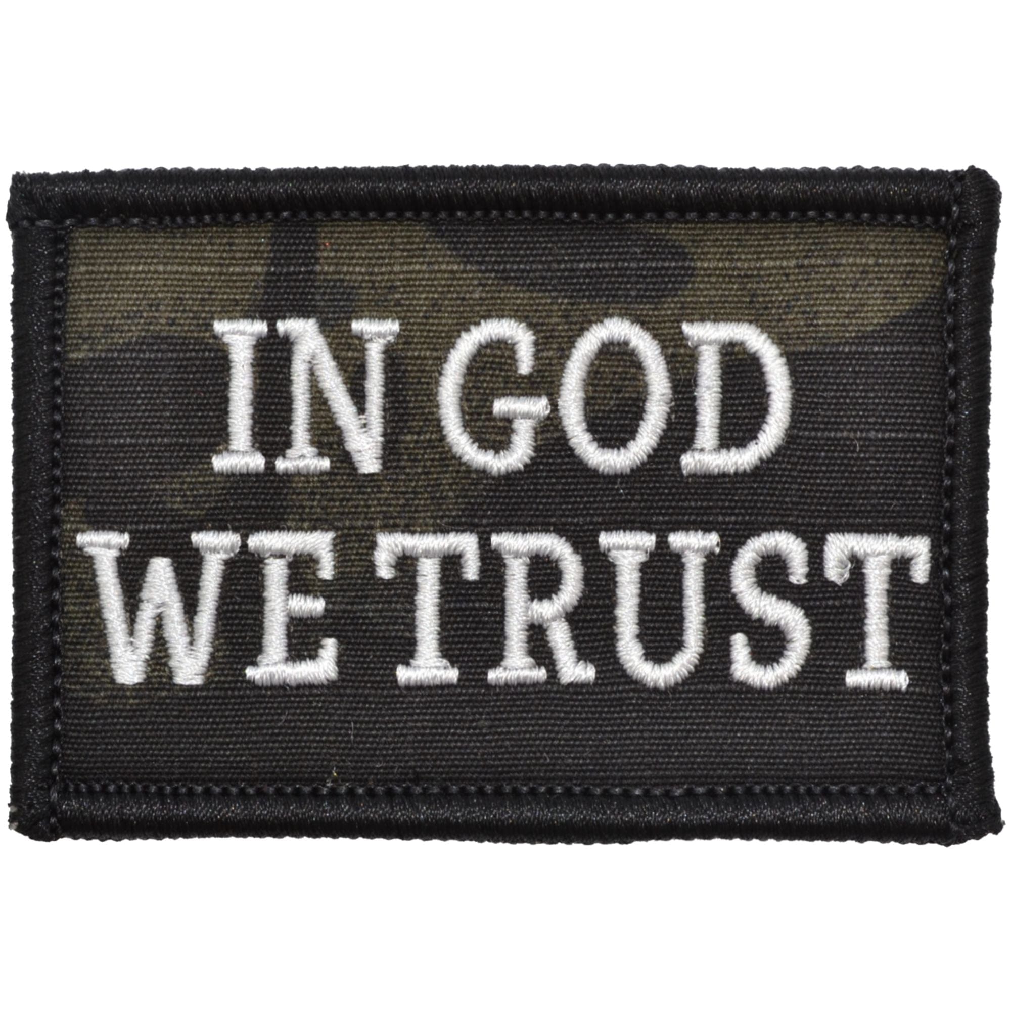 In God We Trust - 2x3 Patch