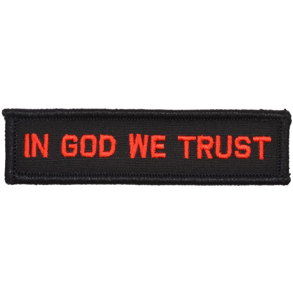 In God We Trust - 1x3.75 Patch