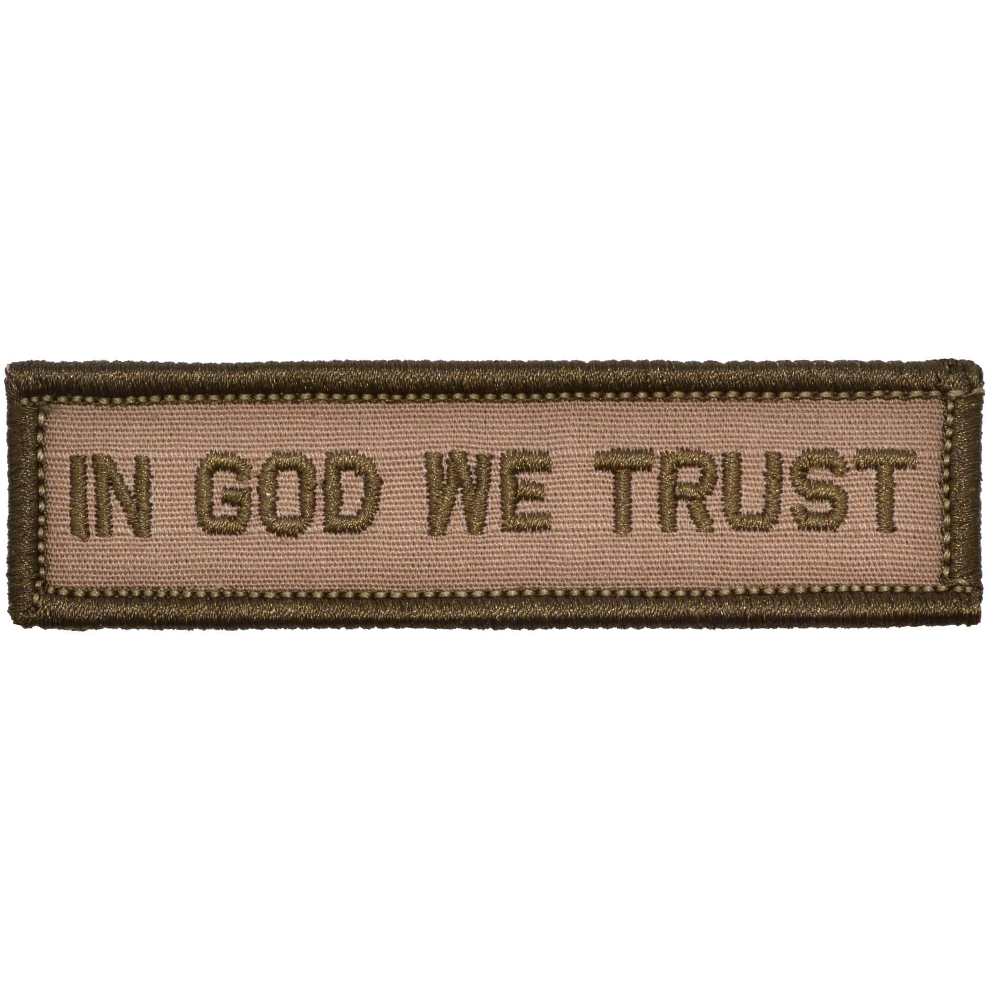 In God We Trust - 1x3.75 Patch