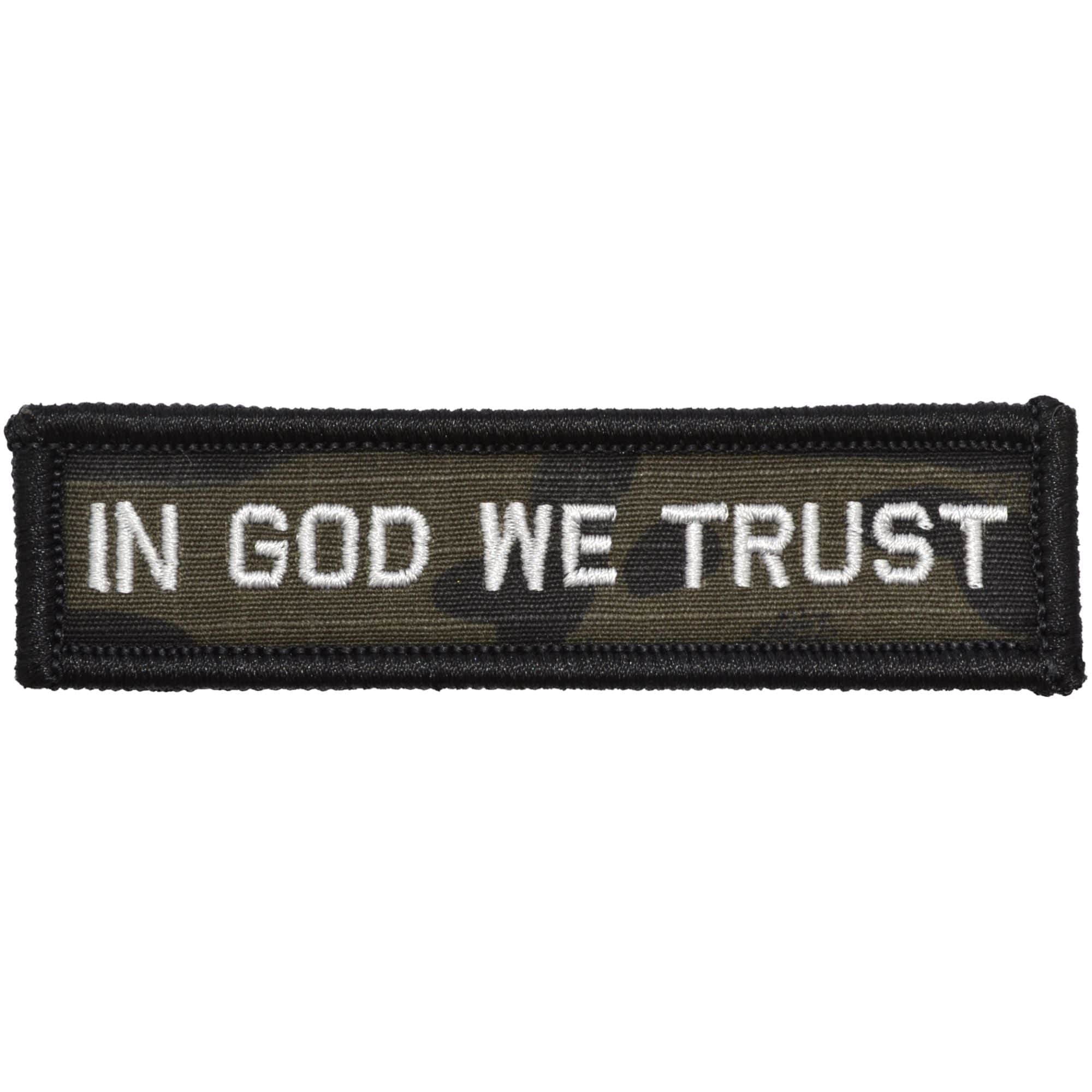 In God We Trust - 1x3.75 Patch