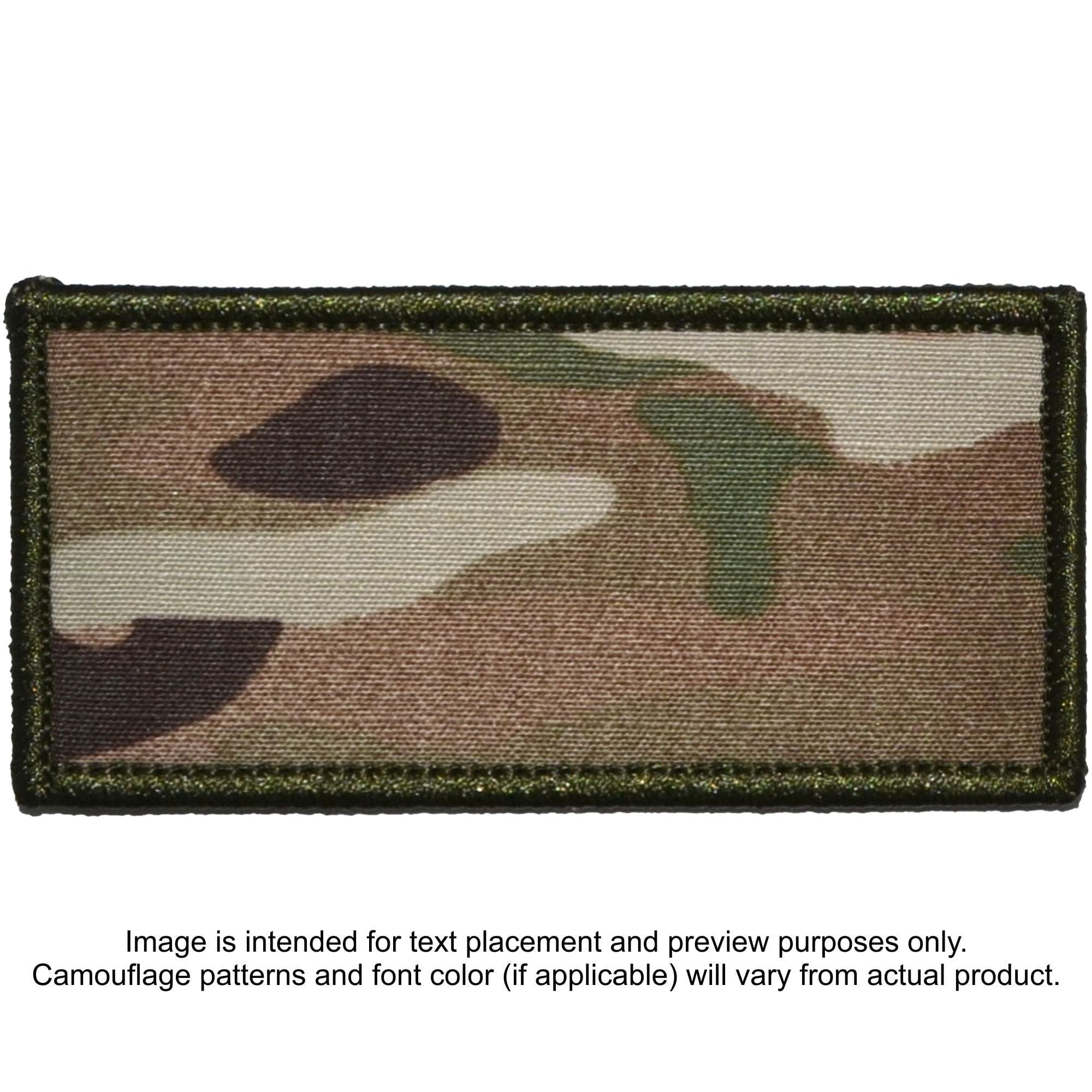 Custom Plate Carrier Text Patch - 3x6