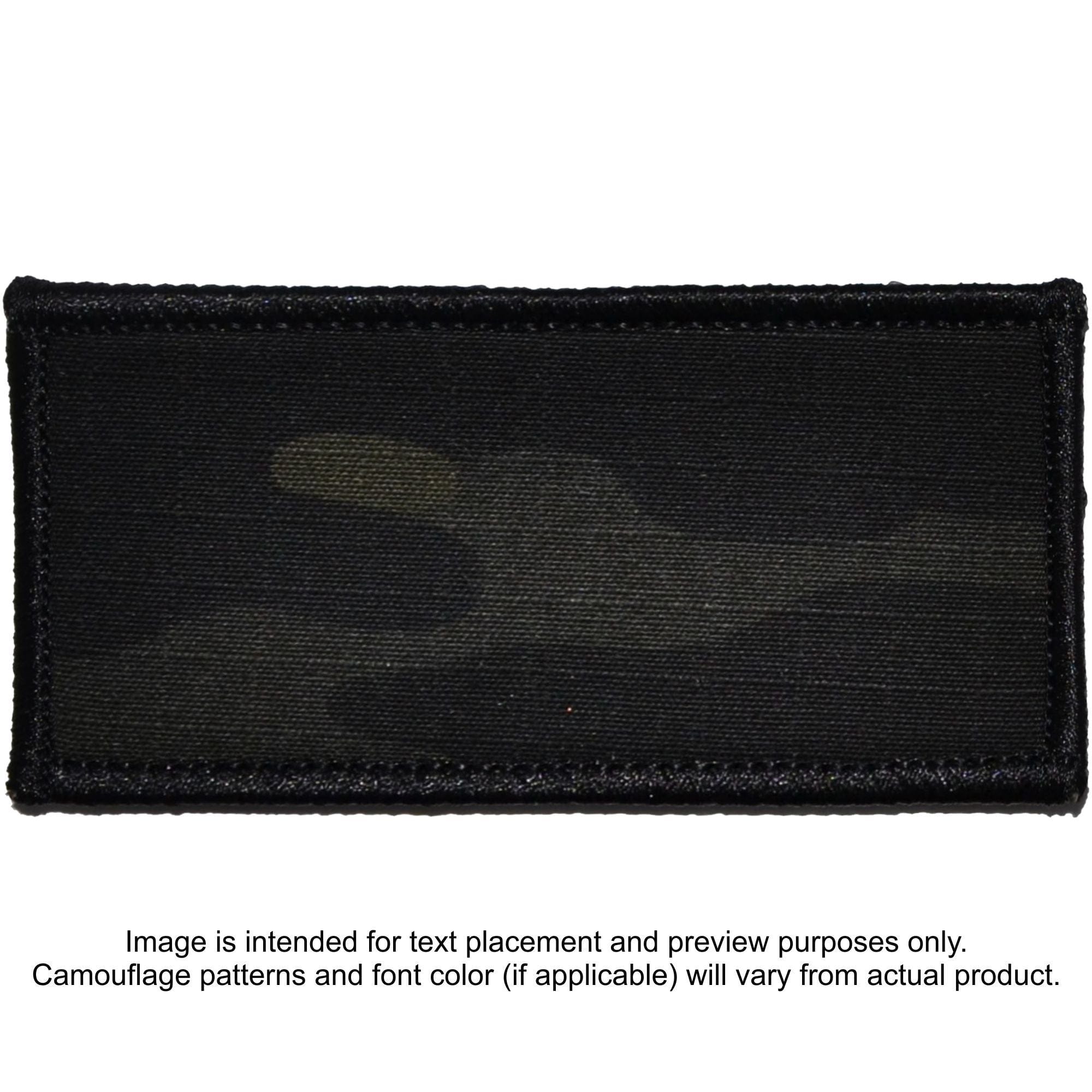 Custom Plate Carrier Text Patch - 4x8