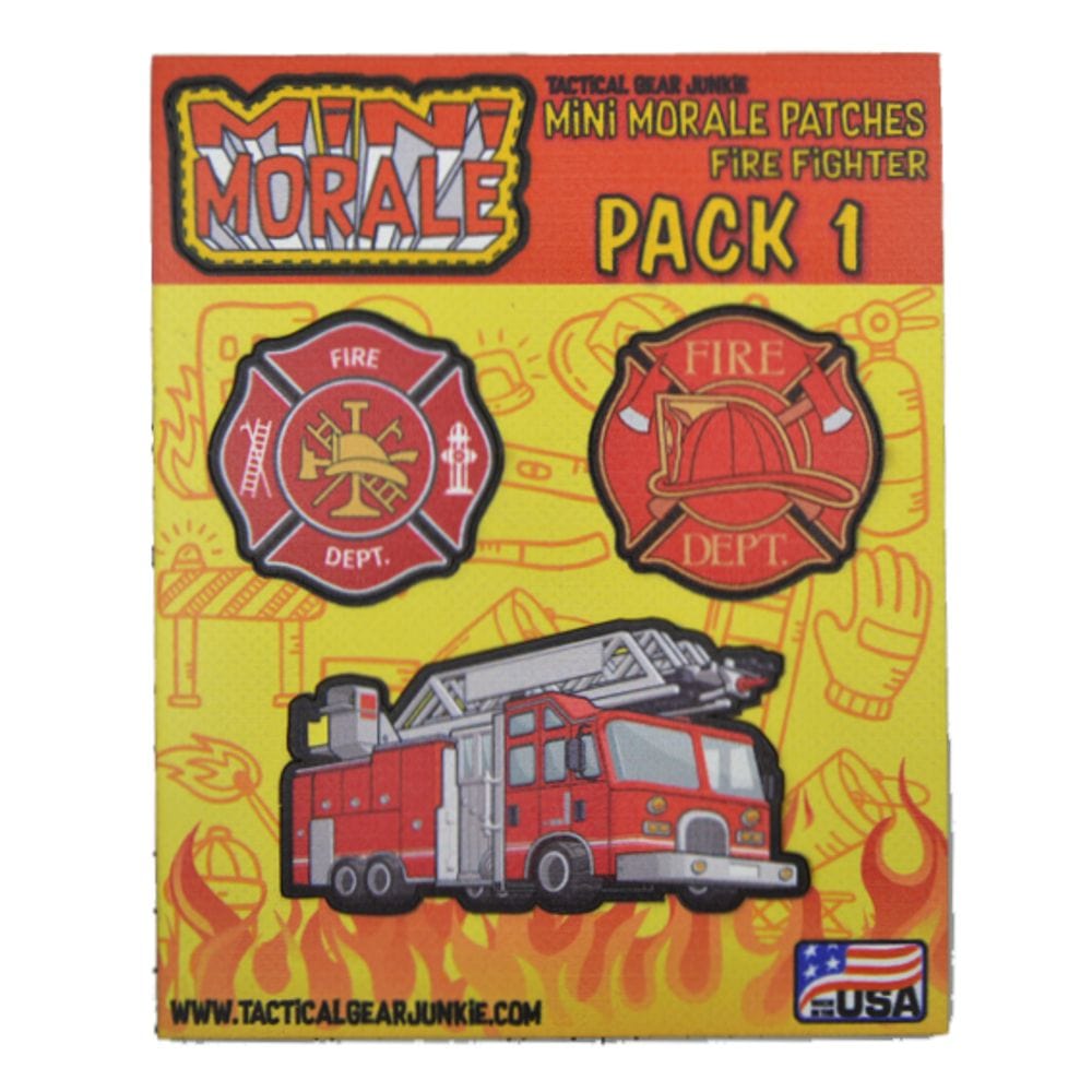 Mini Morale - Firefighter Patch Pack