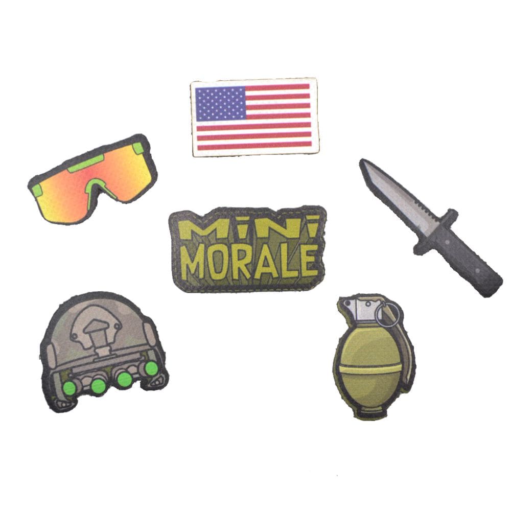 Mini Morale - TactiCool Patch Pack 1