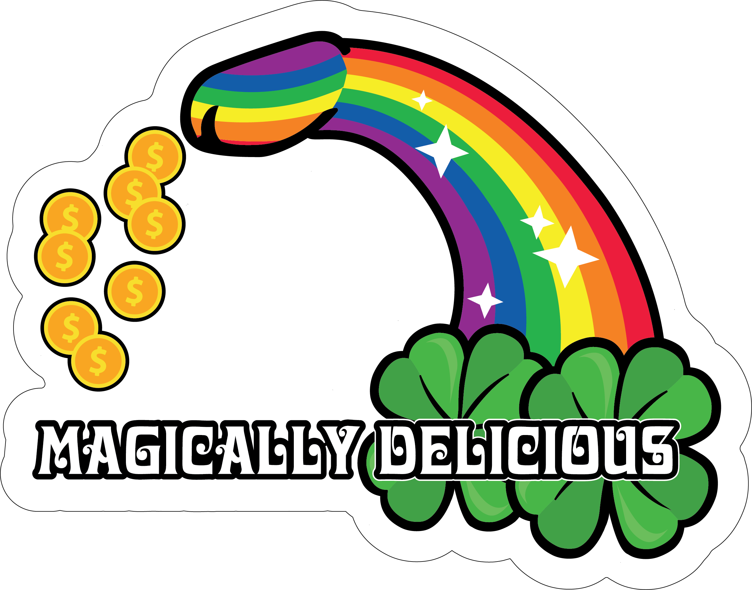 Magically Delicious - 4in Sticker