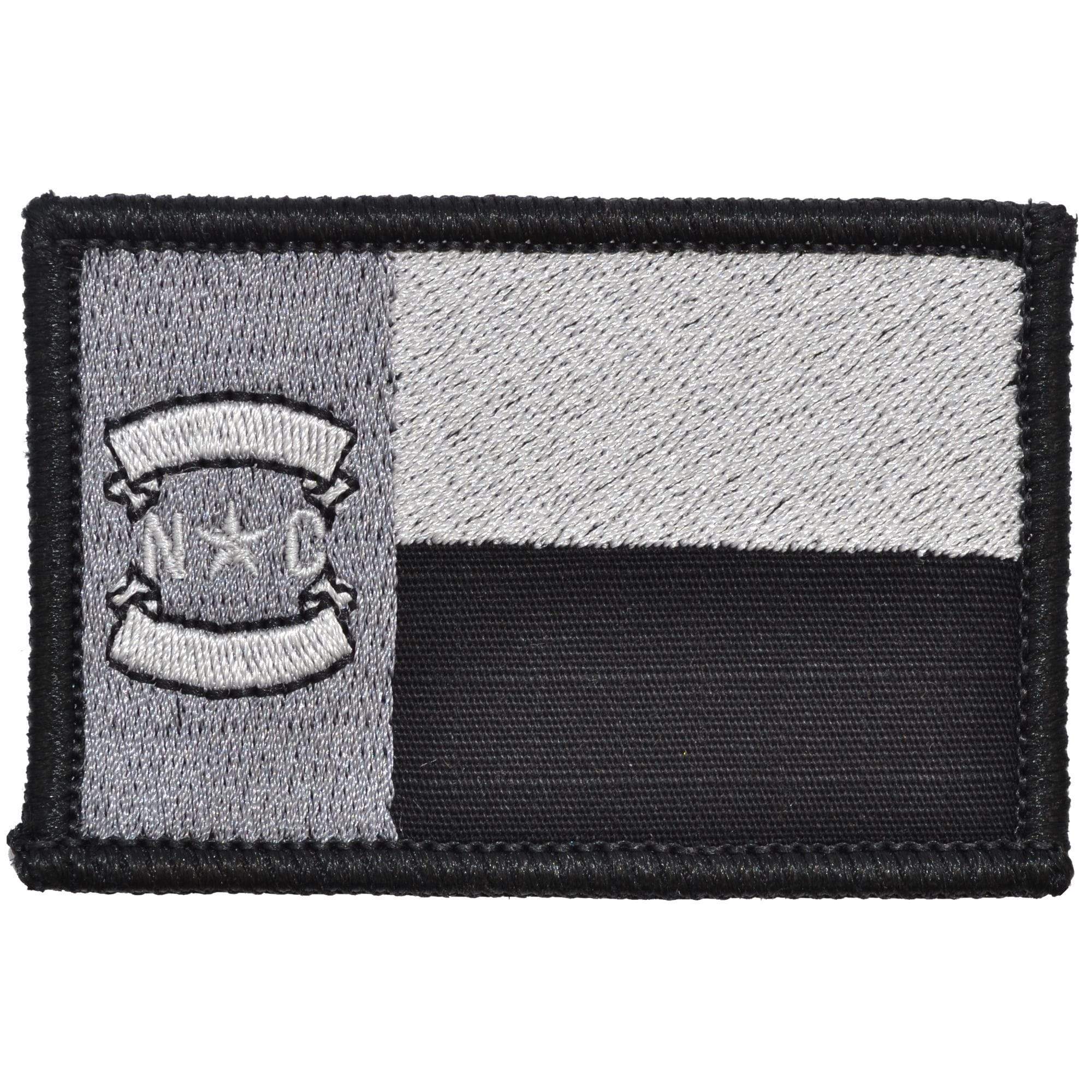 Tactical Gear Junkie Patches Black North Carolina State Flag - 2x3 Patch