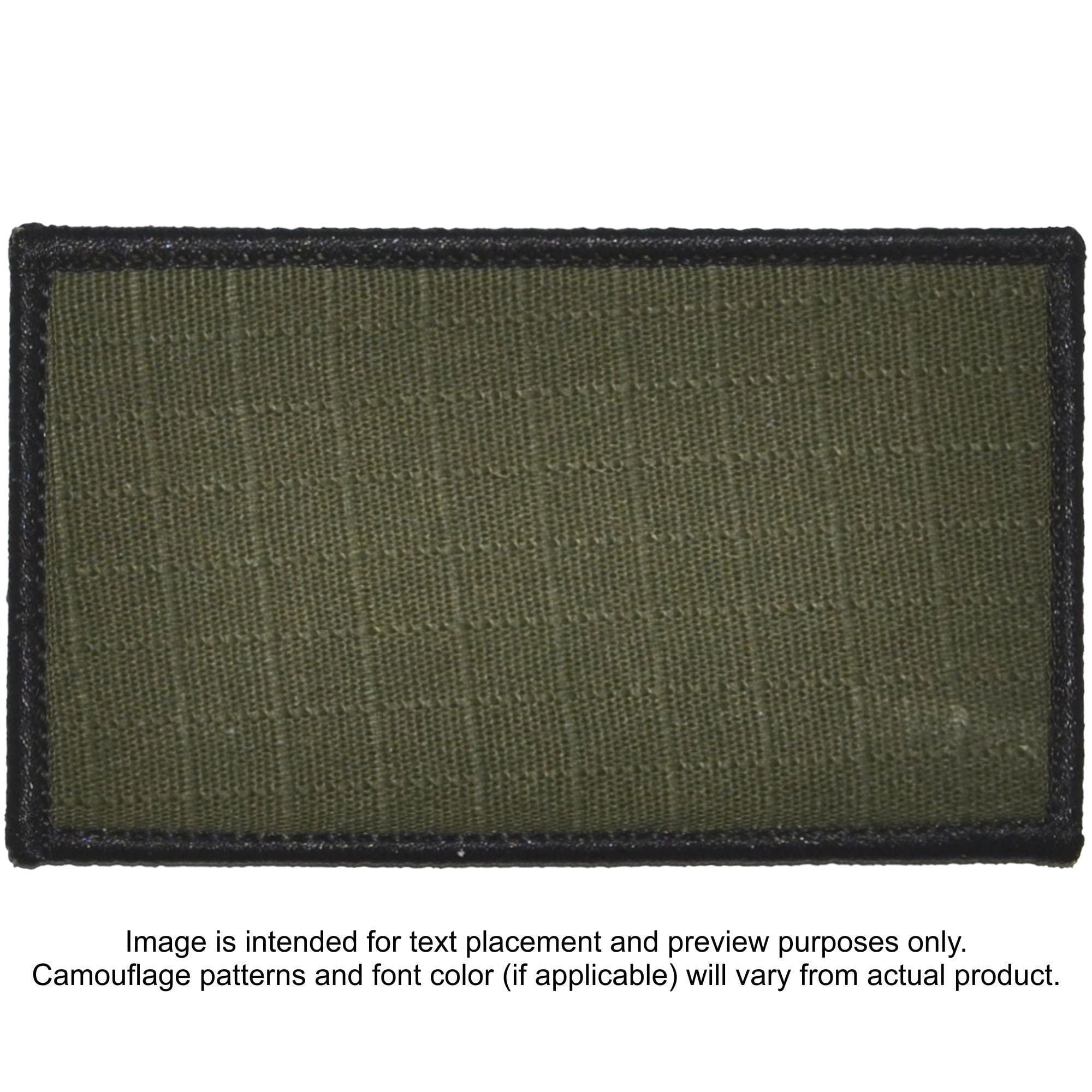 Custom Plate Carrier Text Patch - 3x5